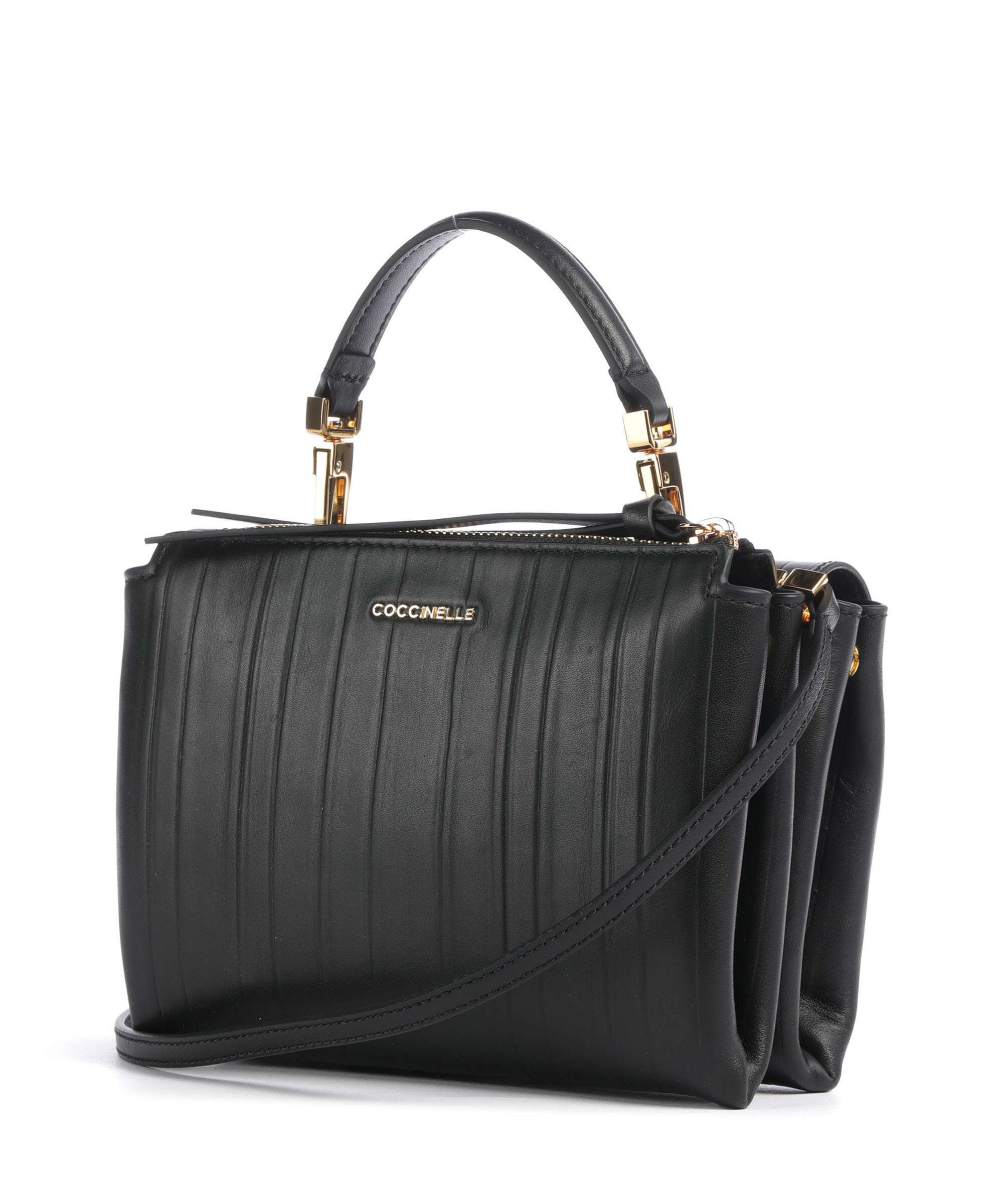Coccinelle Arlettis Plisse Crossbody bag noir - Image 2