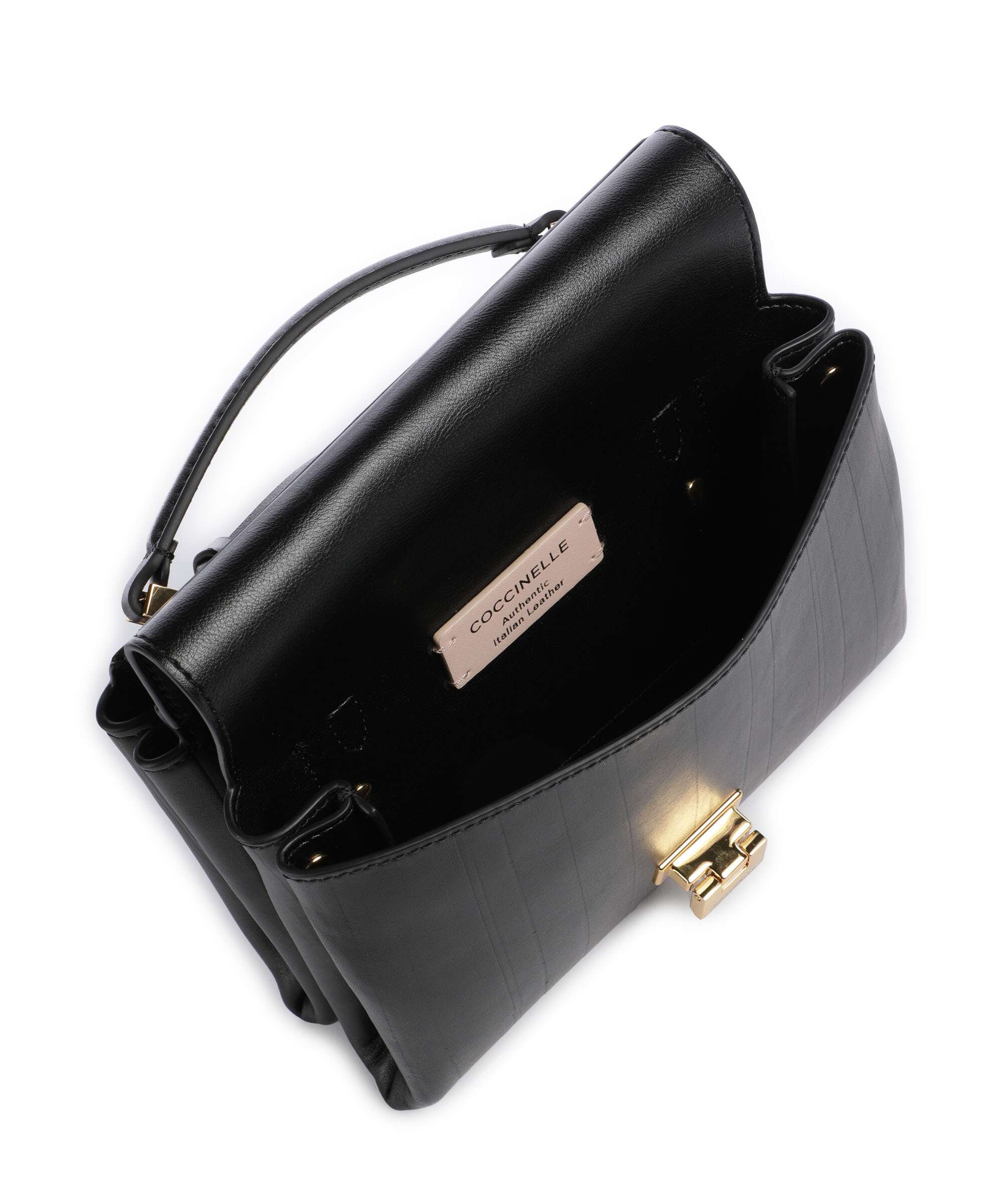 Coccinelle Arlettis Plisse Crossbody bag noir - Image 6