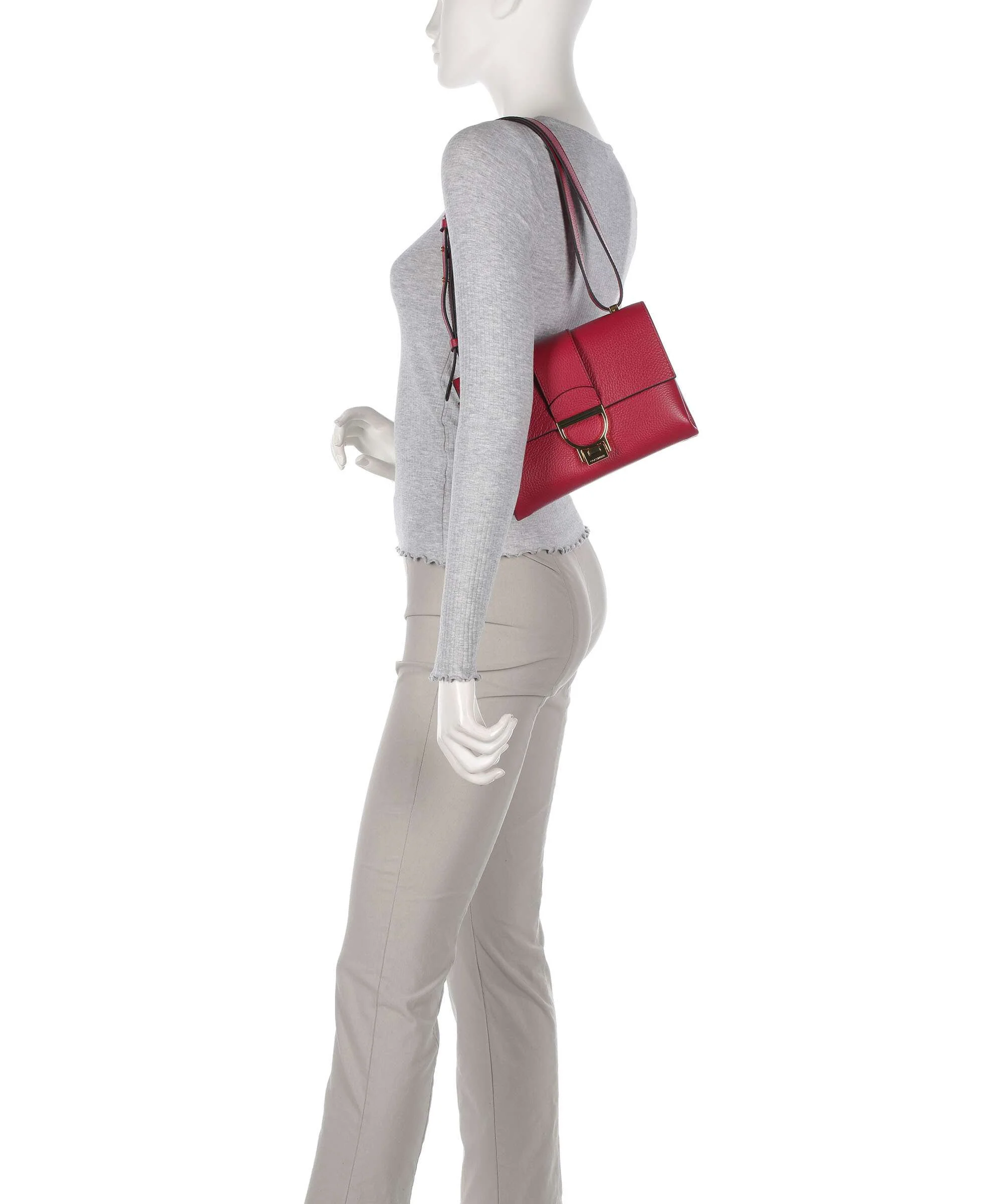 Coccinelle Arlettis Shoulder bag sangria - Image 3