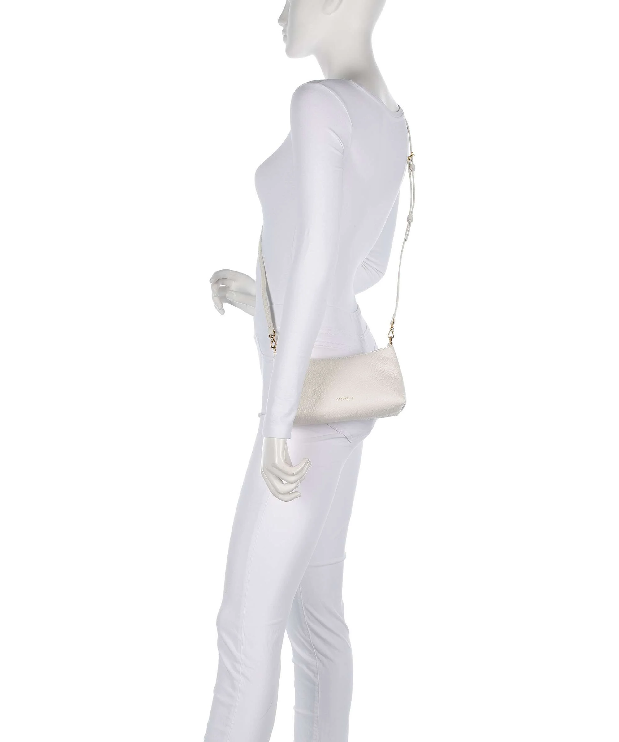 Coccinelle Aura Shoulder bag pearl - Image 3
