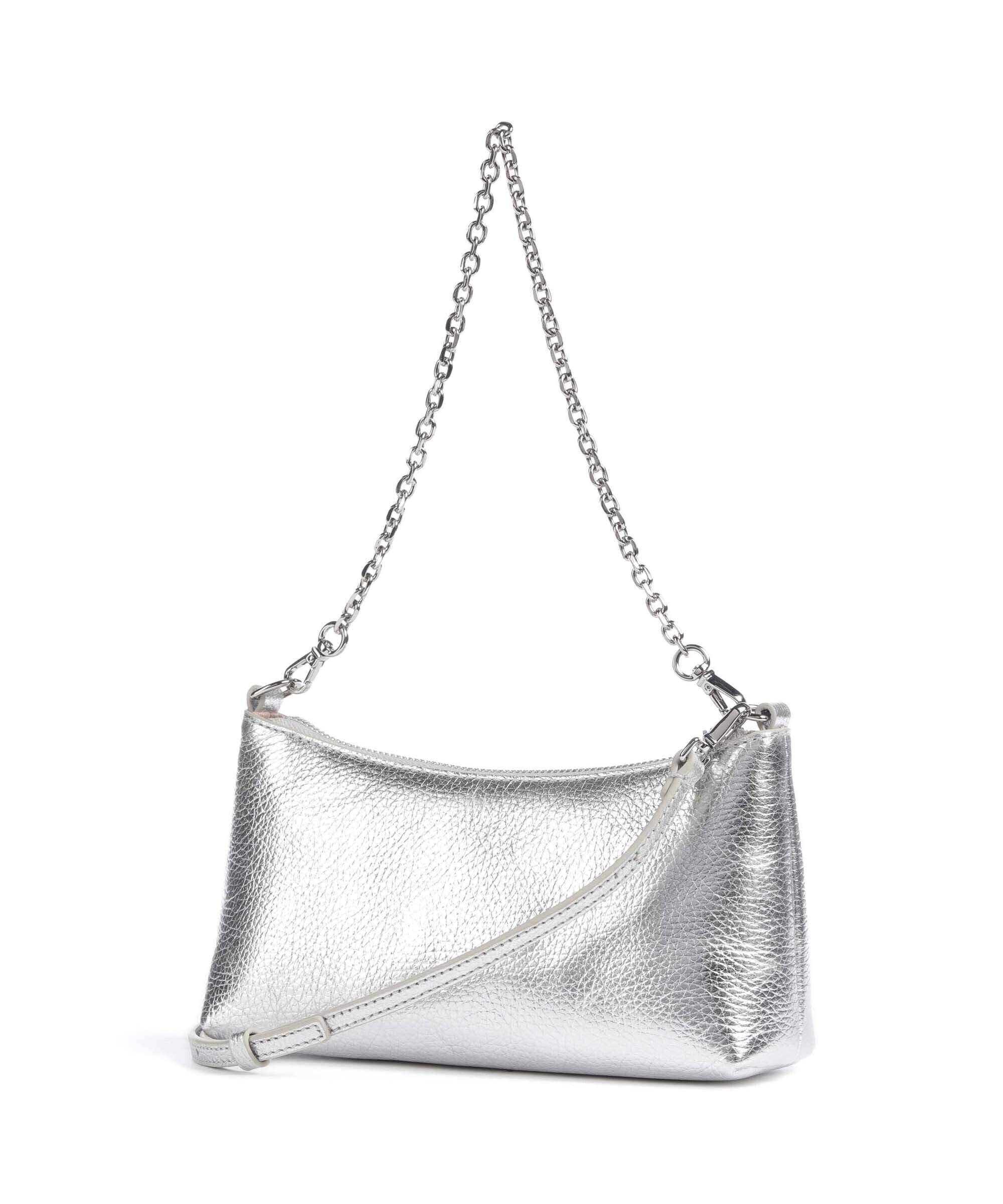 Coccinelle Aura Shoulder bag silver - Image 2