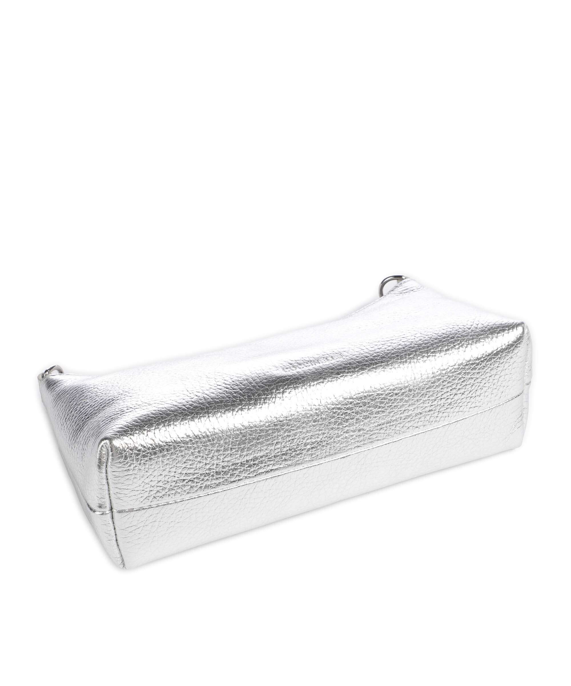 Coccinelle Aura Shoulder bag silver - Image 5