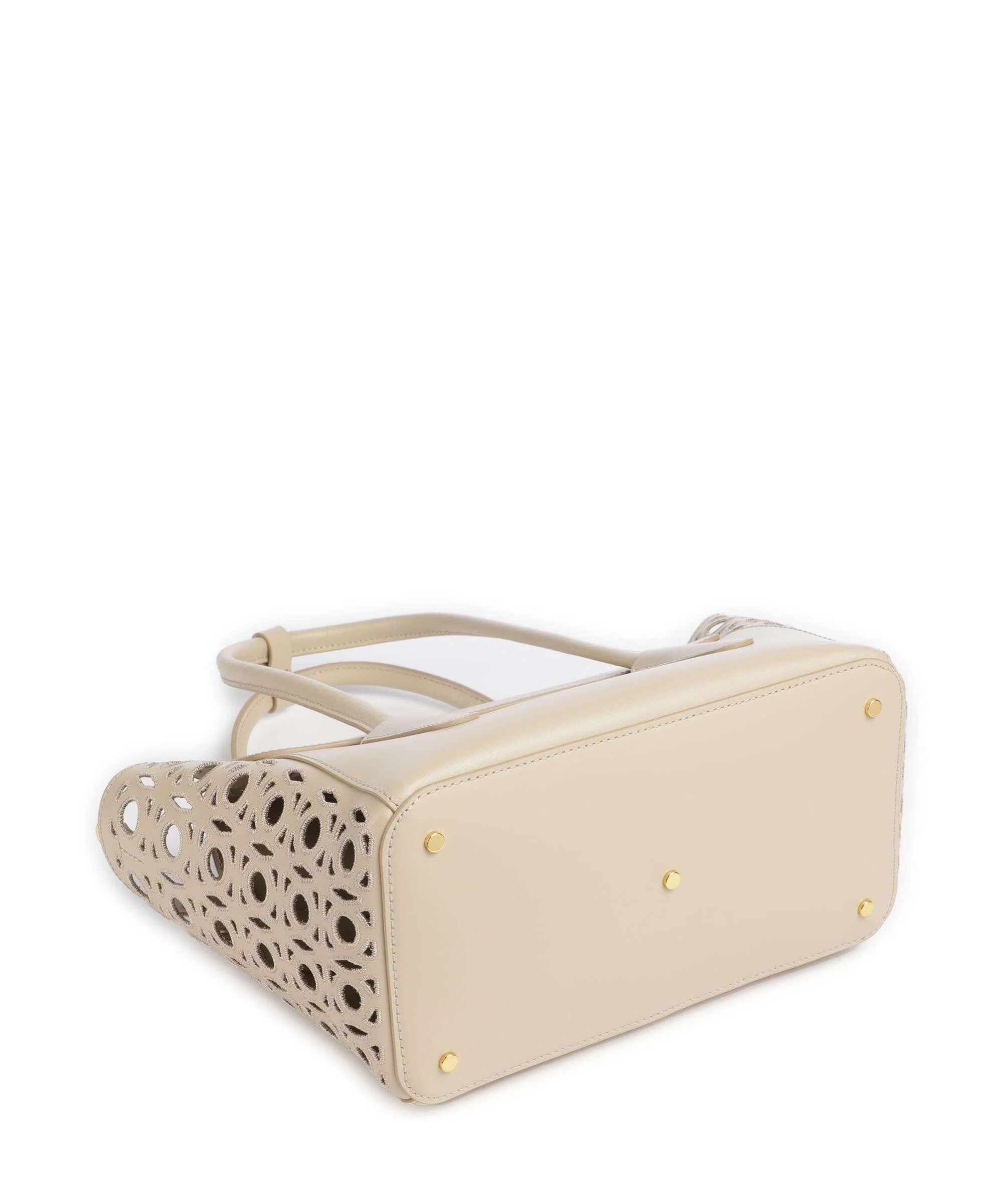 Coccinelle Beat Double Monogram Handbag sandshell - Image 5