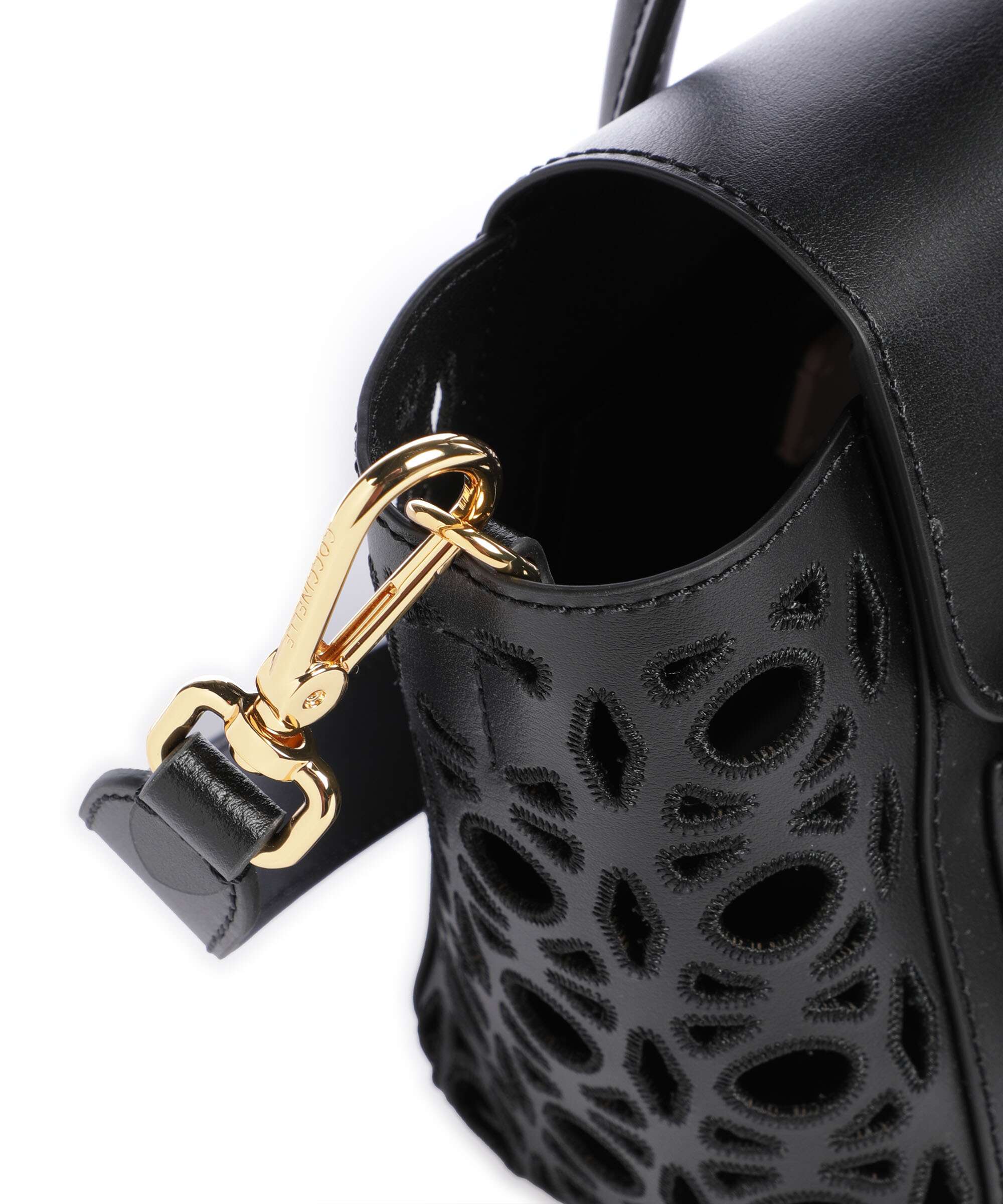 Coccinelle Beat Double Monogram Handbag noir - Image 4