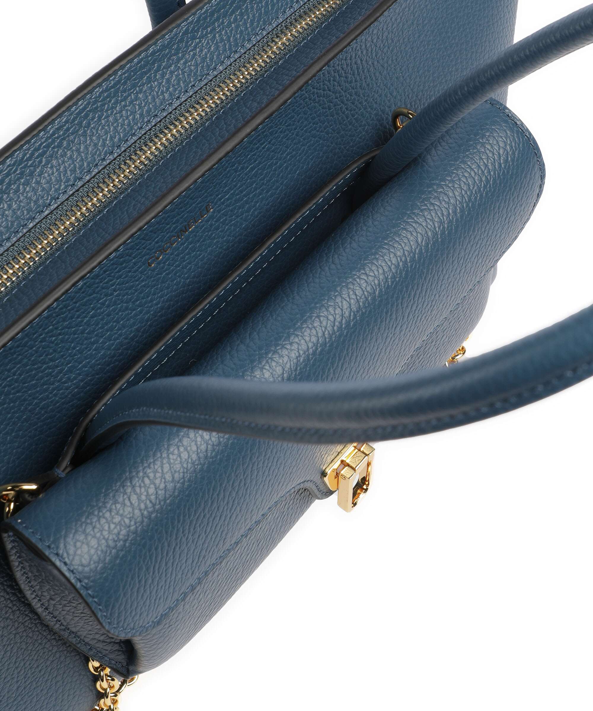 Coccinelle Beat Double Shoulder bag deep blue - Image 6