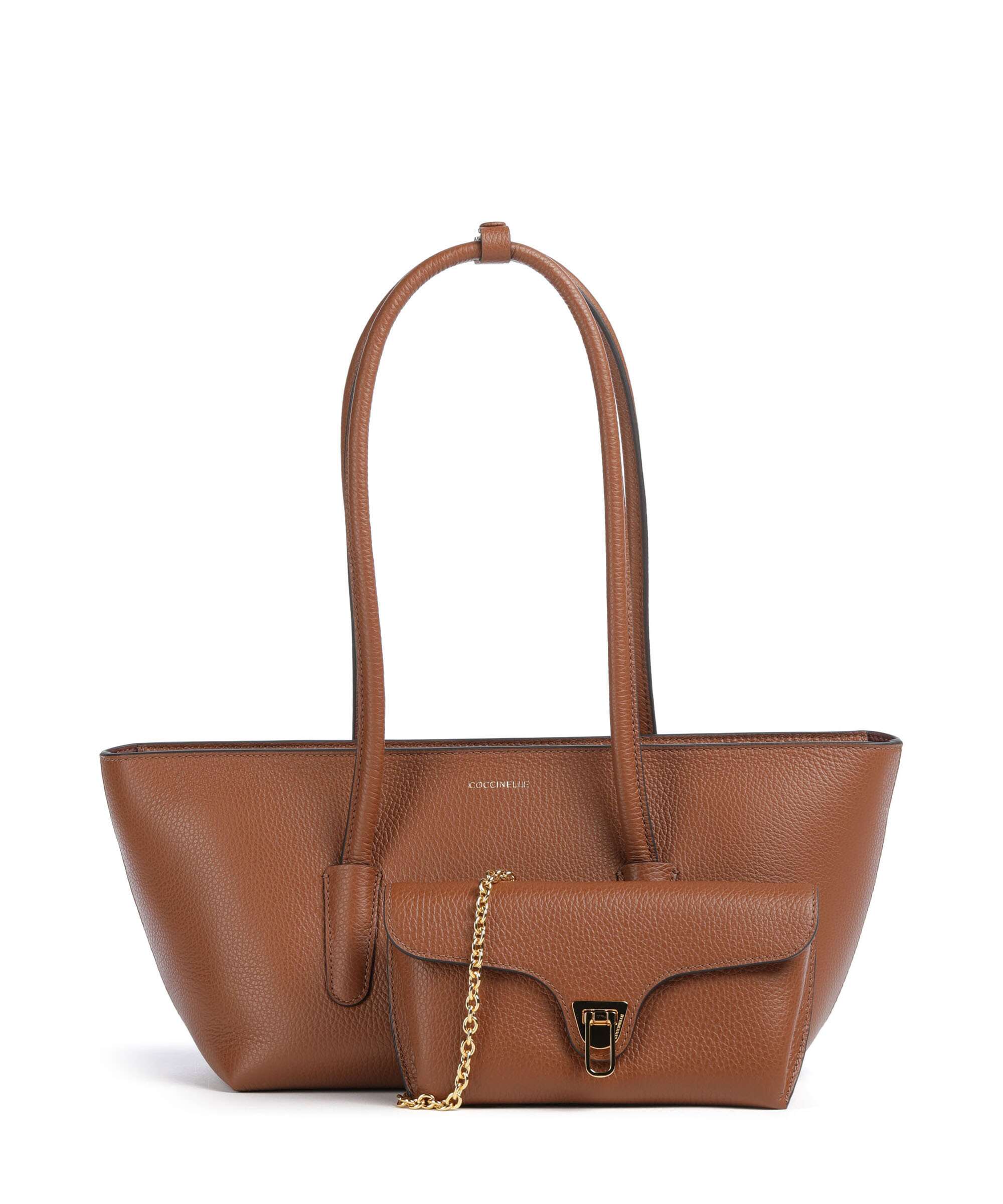Coccinelle Beat Double Shoulder bag cognac - Image 2