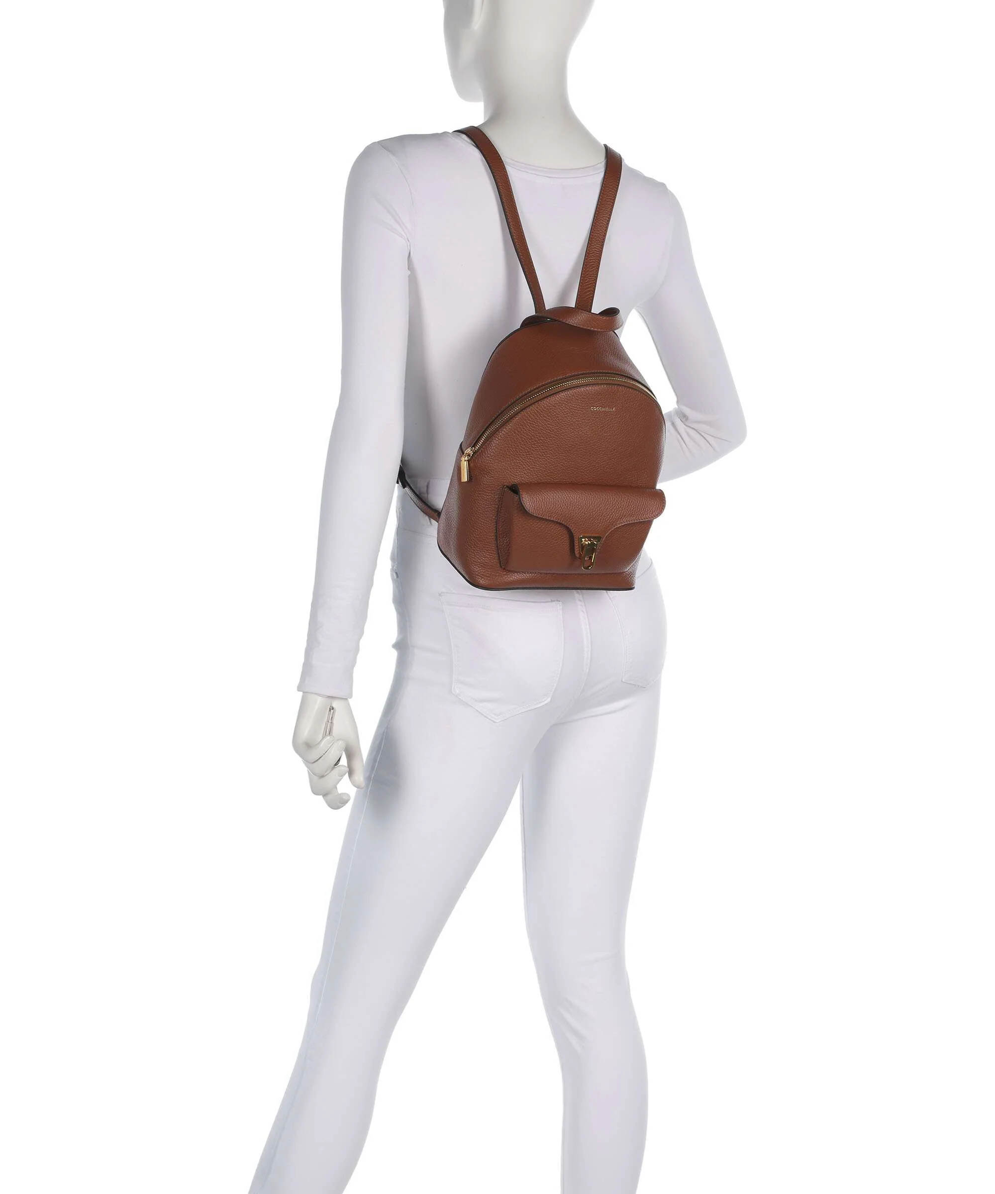 Coccinelle Beat Generation Backpack cognac - Image 3