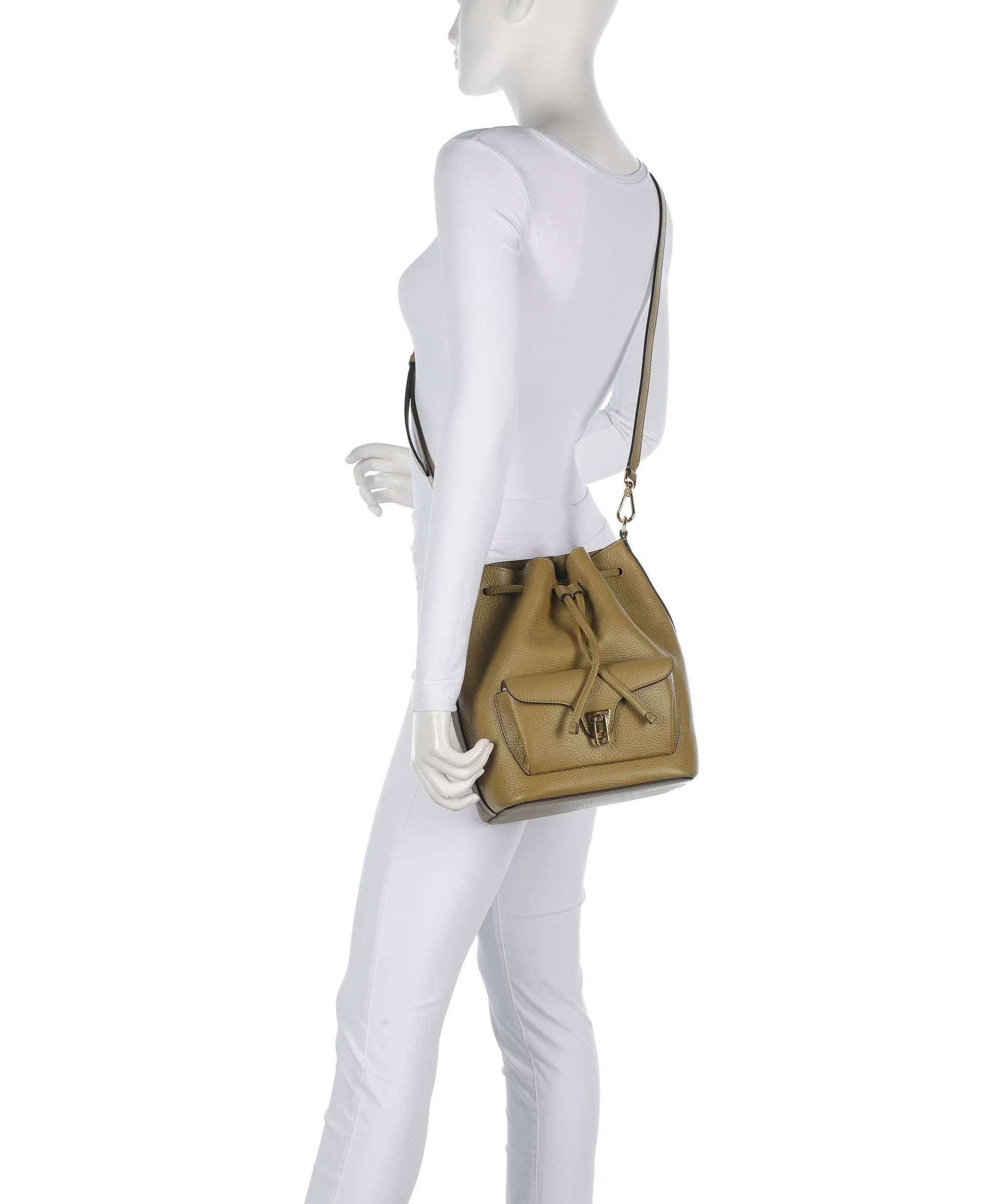 Coccinelle Beat Generation Bucket bag seagrass - Image 3