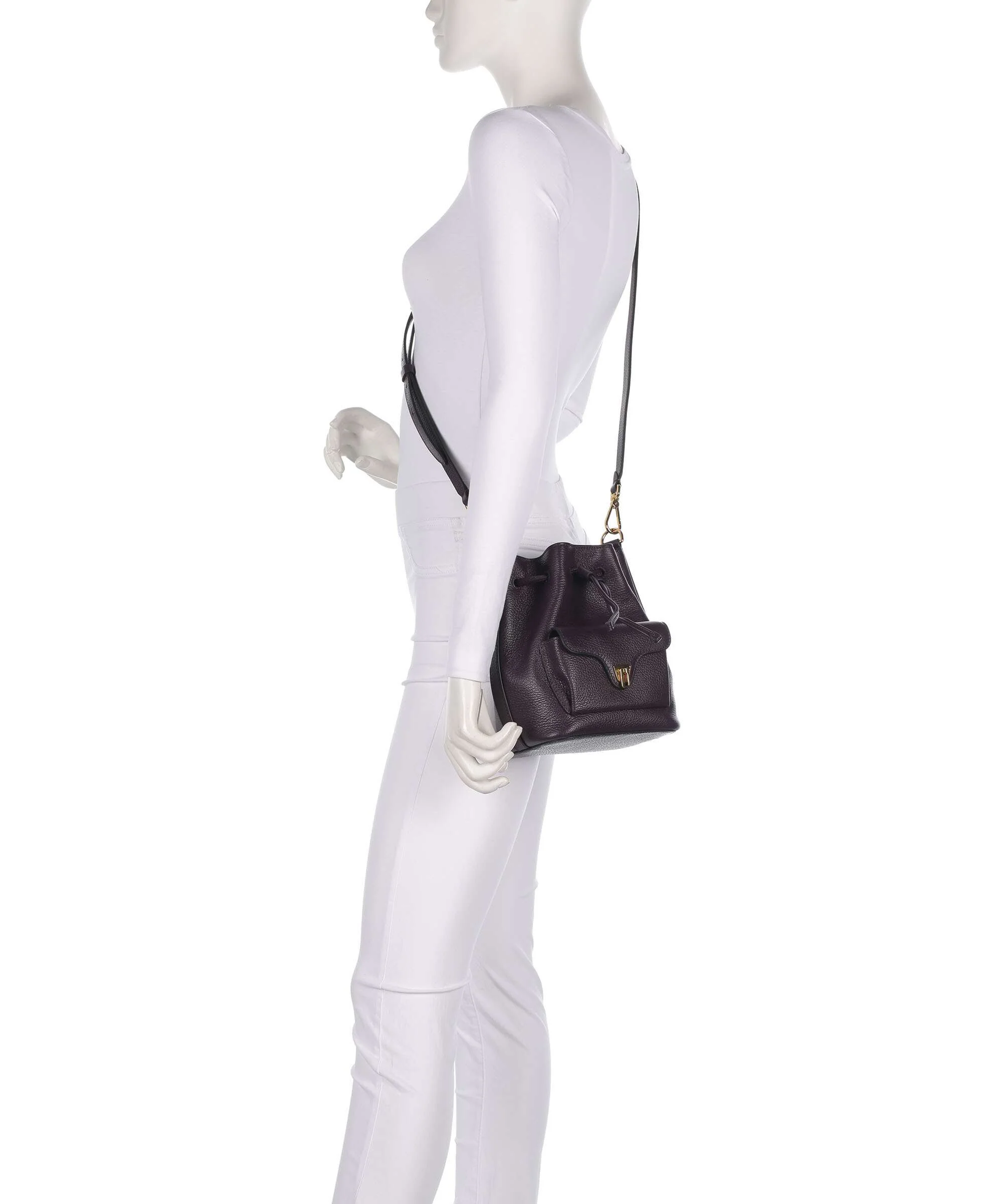 Coccinelle Beat Generation Bucket bag prune - Image 3