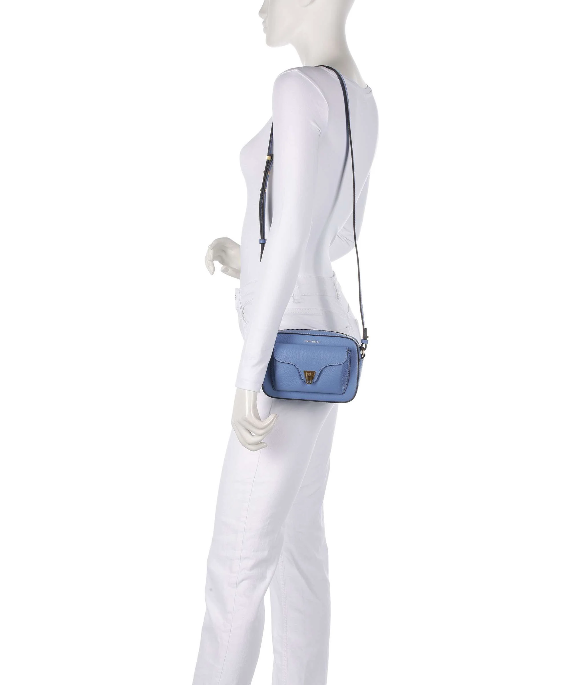 Coccinelle Beat Soft Crossbody bag azul - Image 3