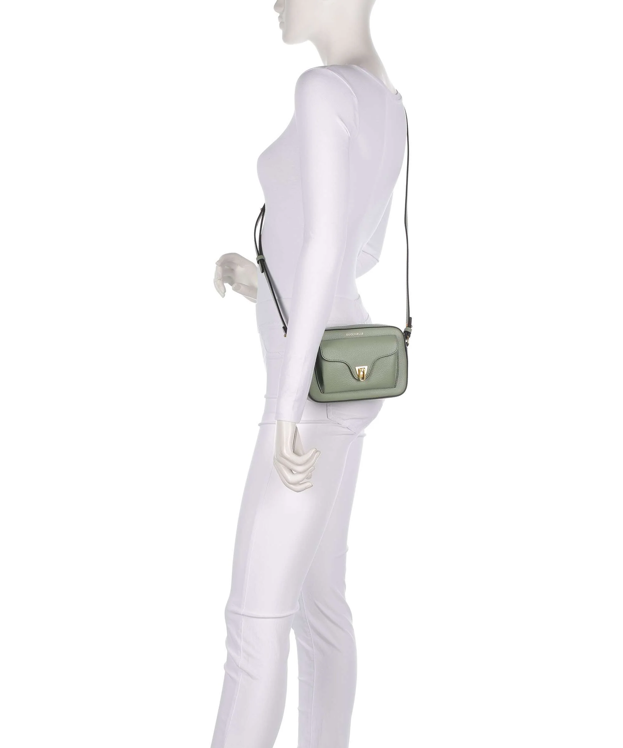 Coccinelle Beat Soft Crossbody bag greenery - Image 3