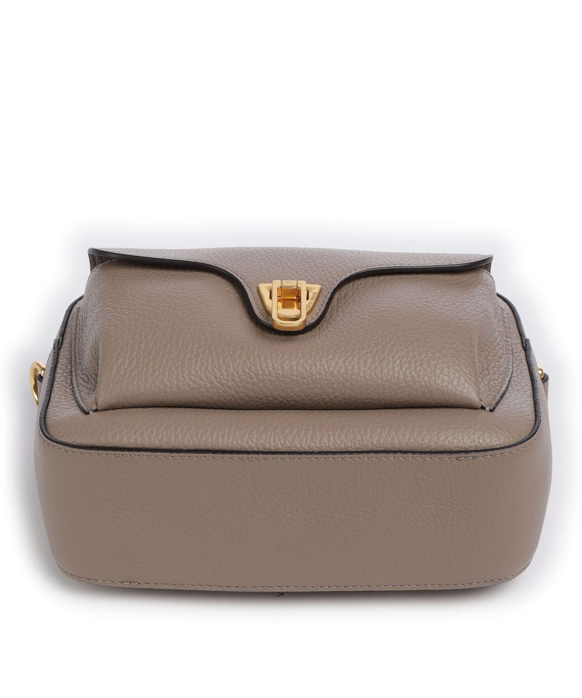 Coccinelle Beat Soft Ribbon Crossbody bag warm taupe - Image 5