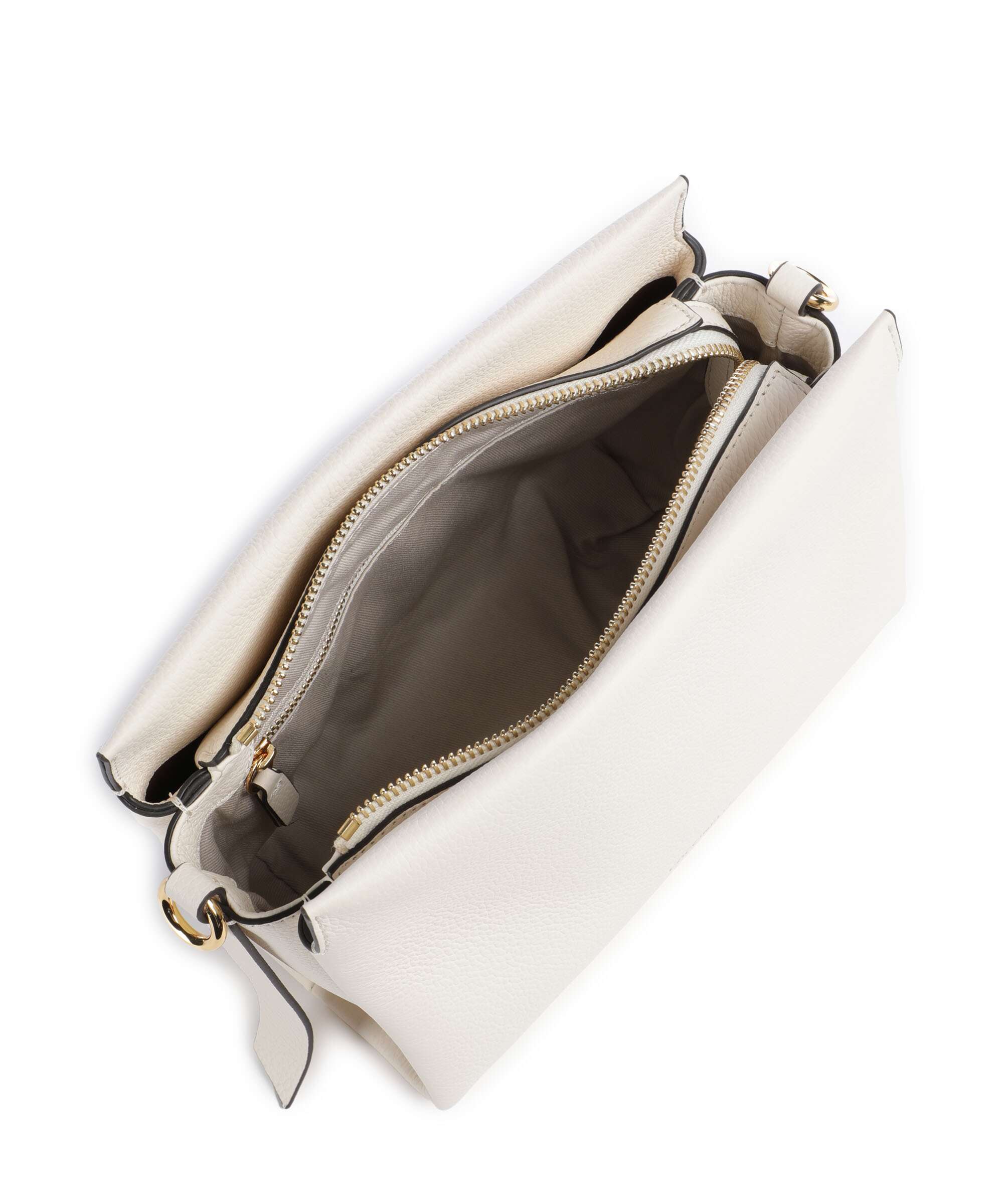 Coccinelle Boheme Grana Double Handbag pearl/cognac - Image 5