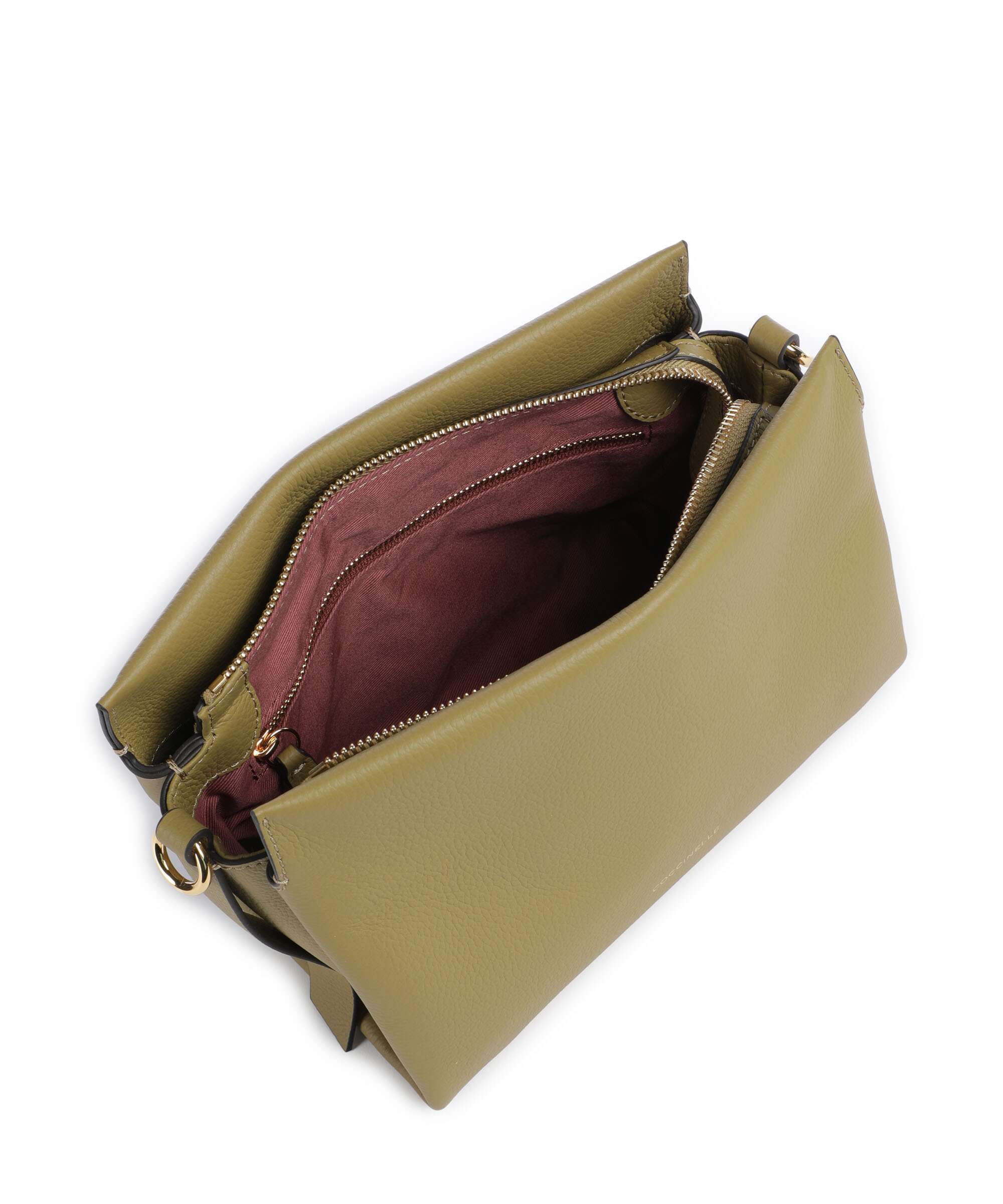 Coccinelle Boheme Grana Double Handbag seagrass/sandshell - Image 4