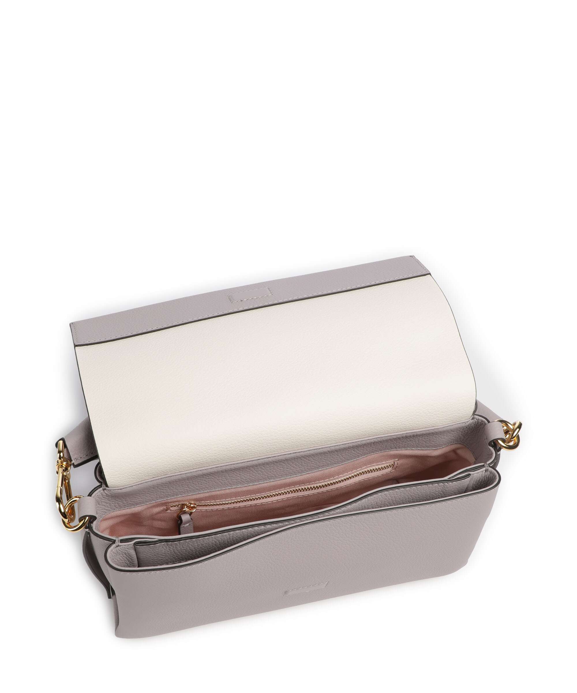 Coccinelle Boheme Grana Double Shoulder bag oyster/pearl - Image 6