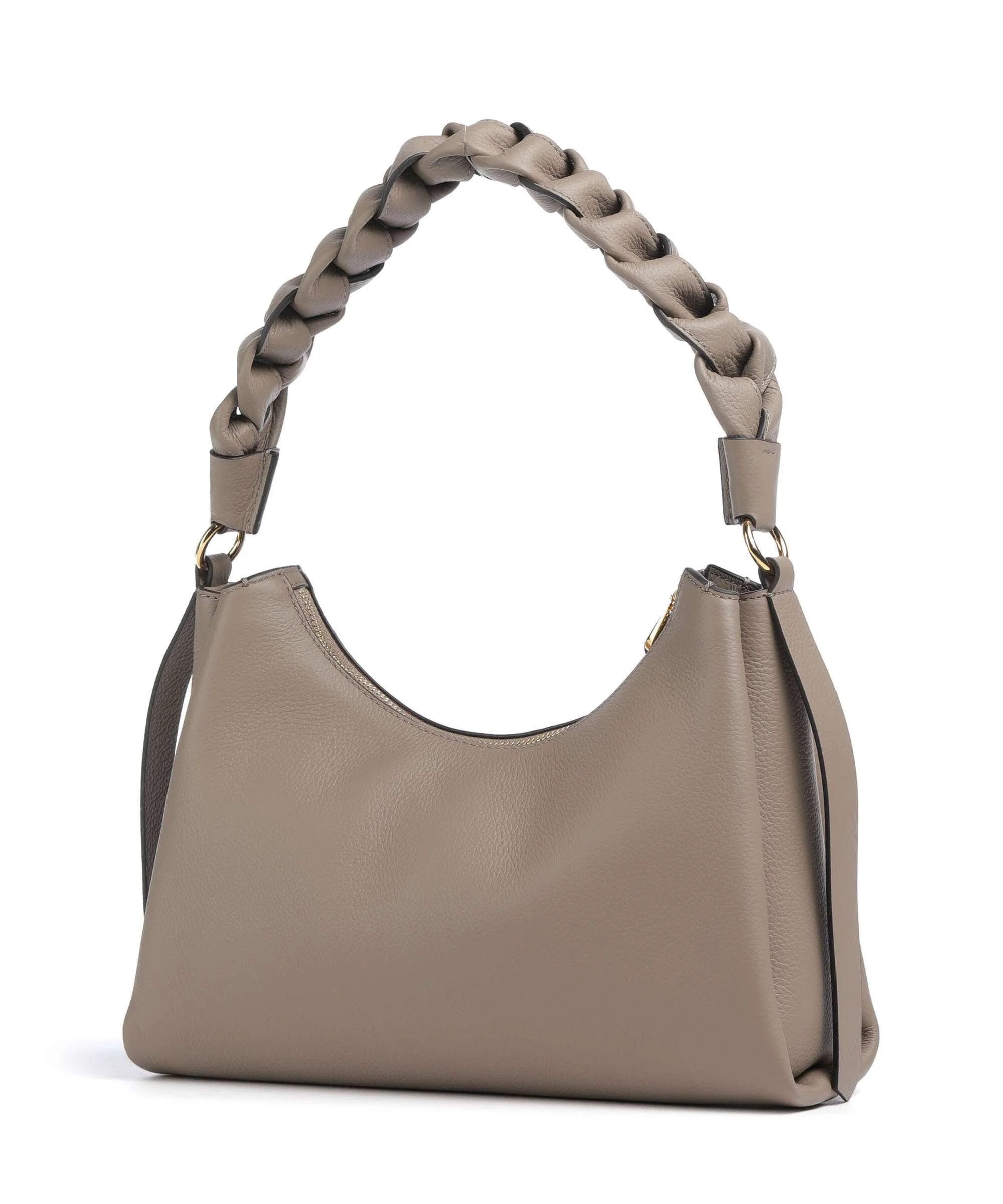 Coccinelle Boheme Grana Double Shoulder bag warm taupe/rosette - Image 2