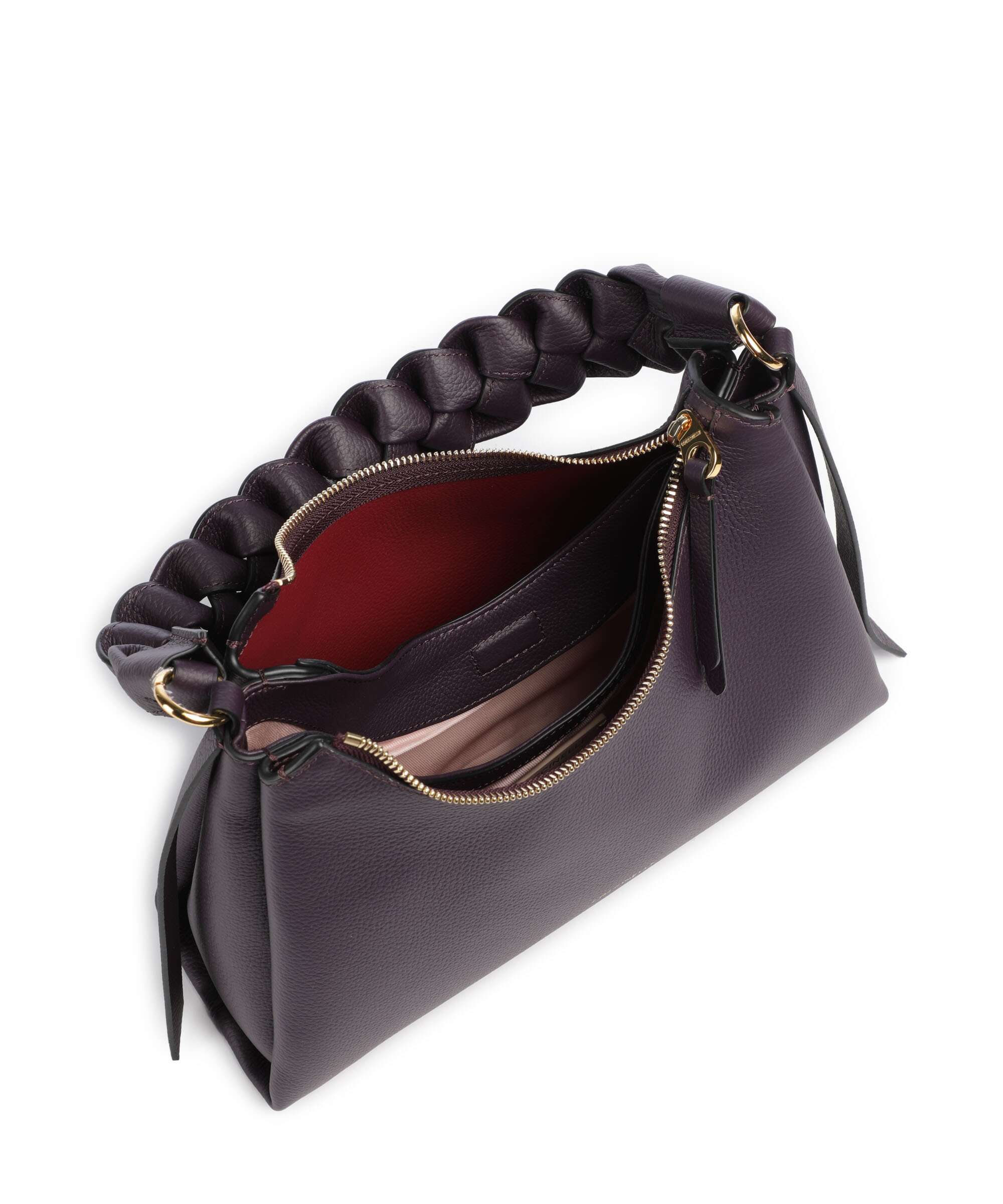 Coccinelle Boheme Grana Double Shoulder bag prune/ribes - Image 5