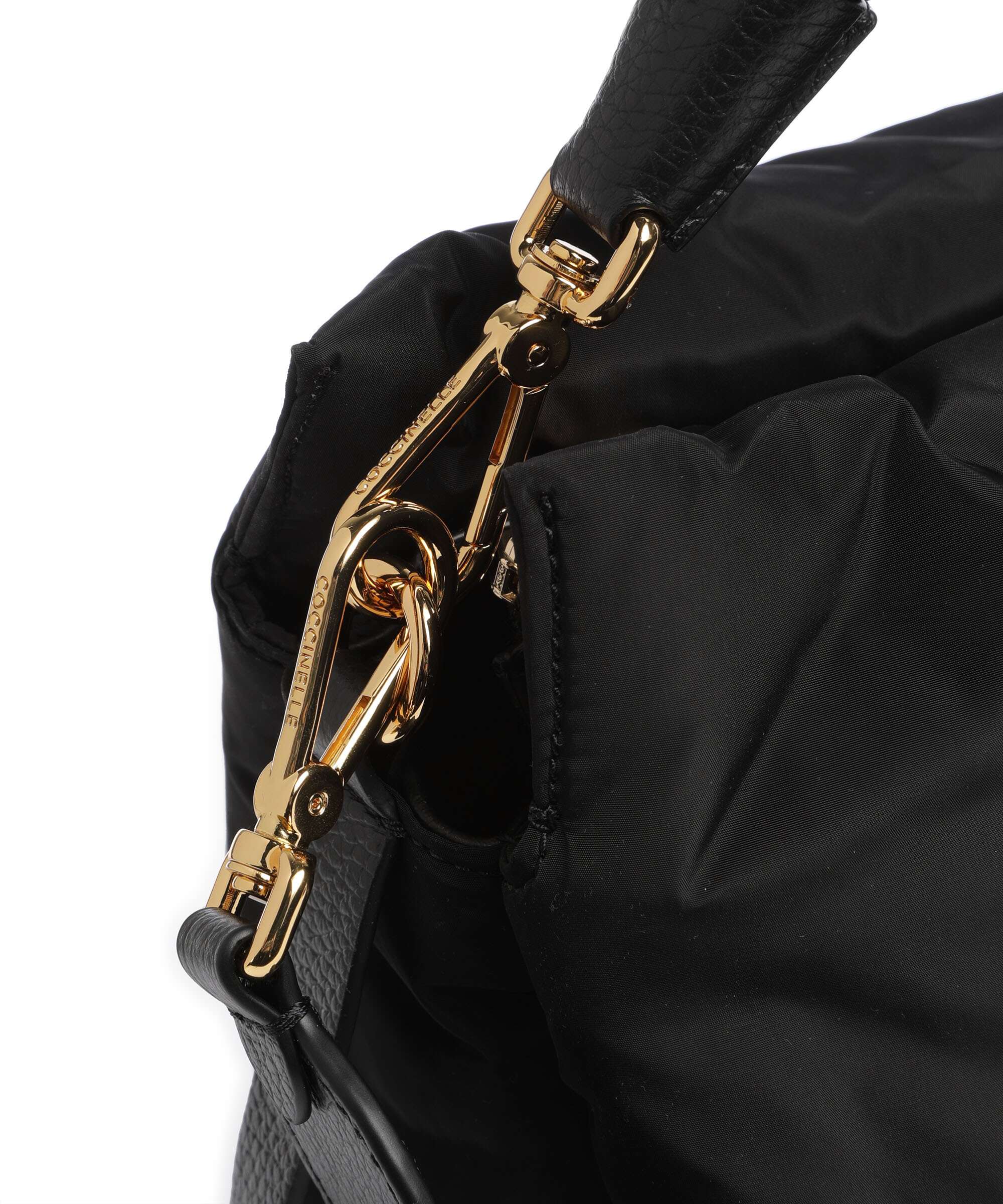 Coccinelle Boheme Puffy Nylon Shoulder bag noir - Image 5