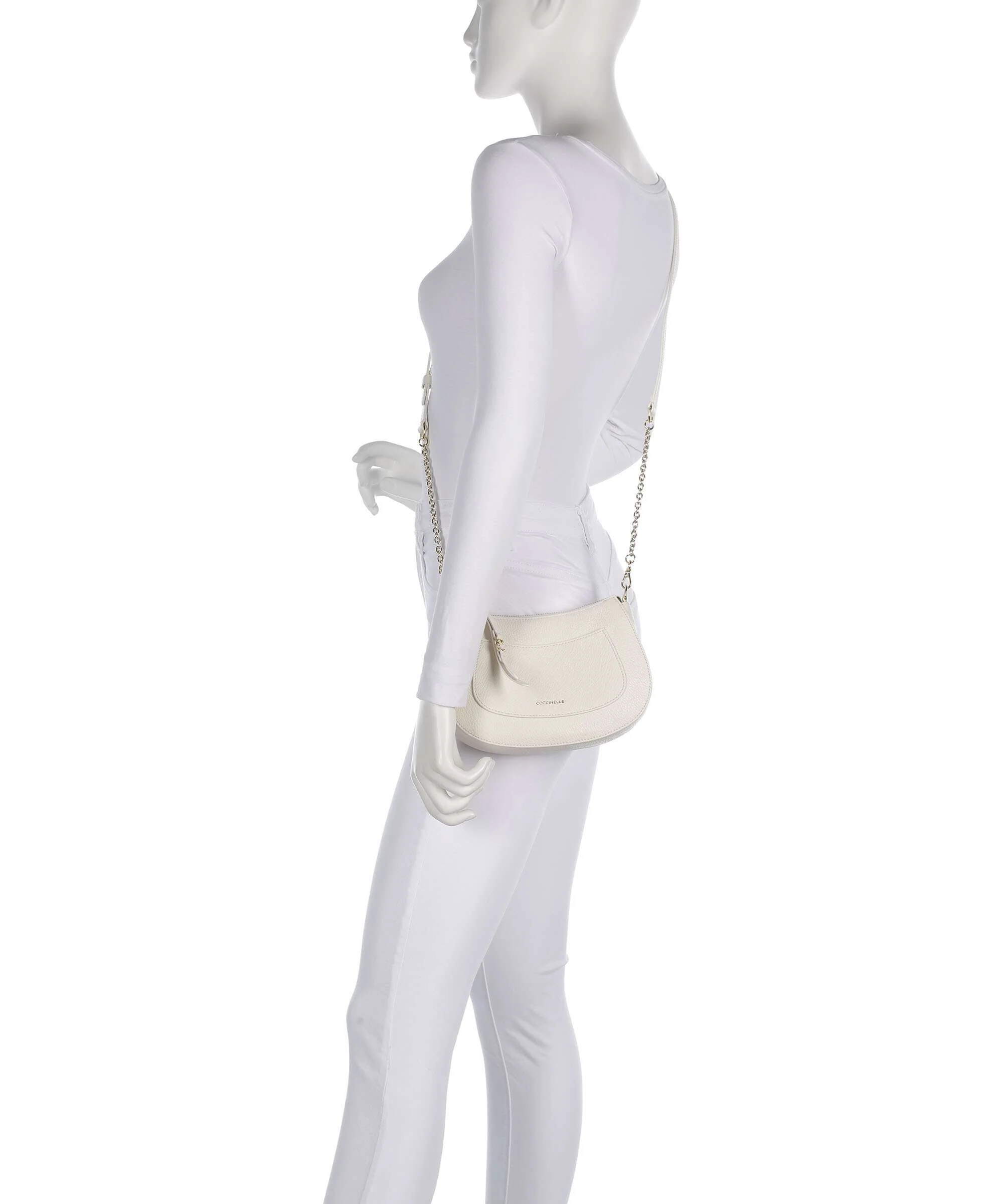 Coccinelle C-Easy Crossbody bag pearl - Image 3
