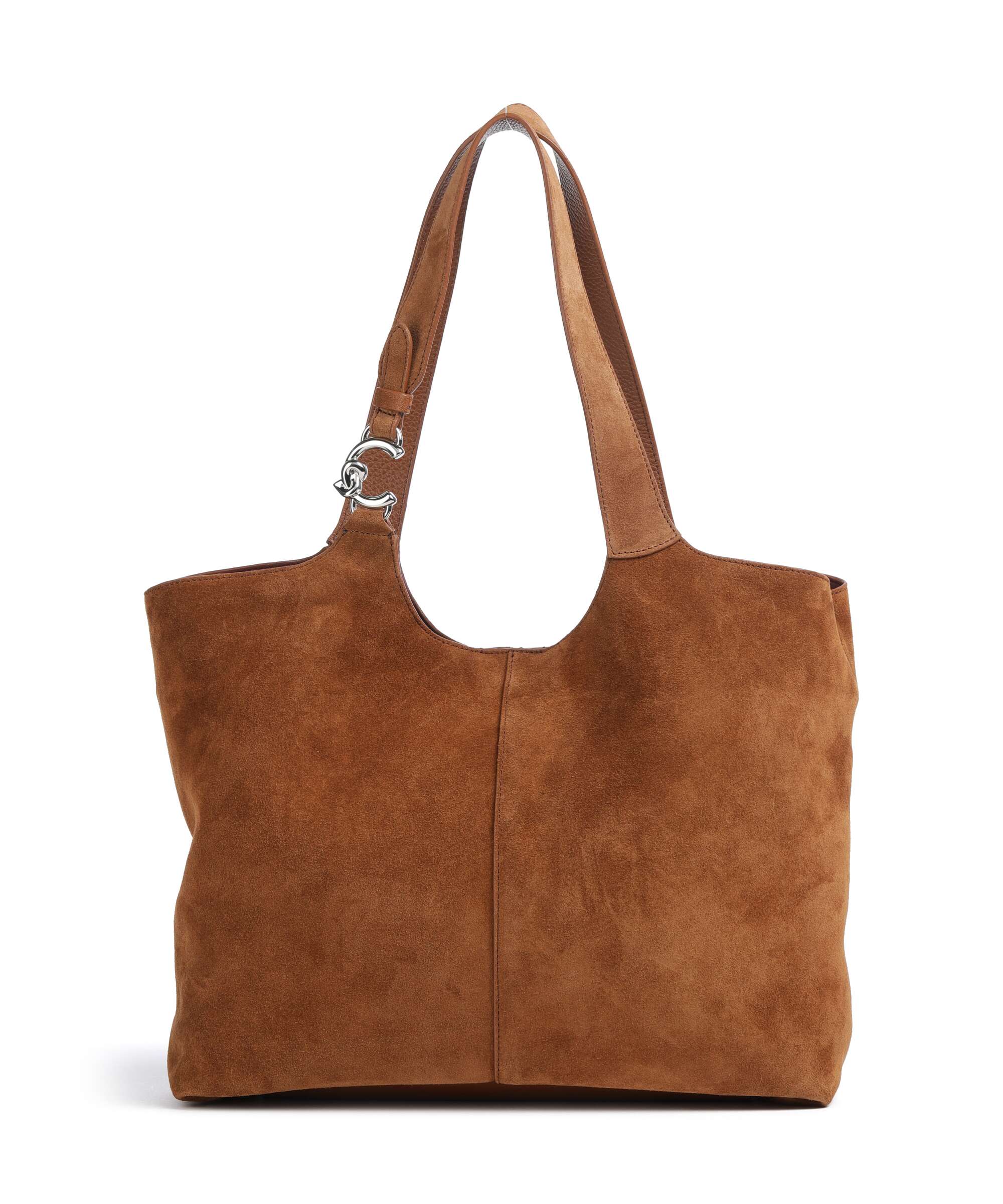 Coccinelle C-Easy Suede Hobo bag cognac - Image 2
