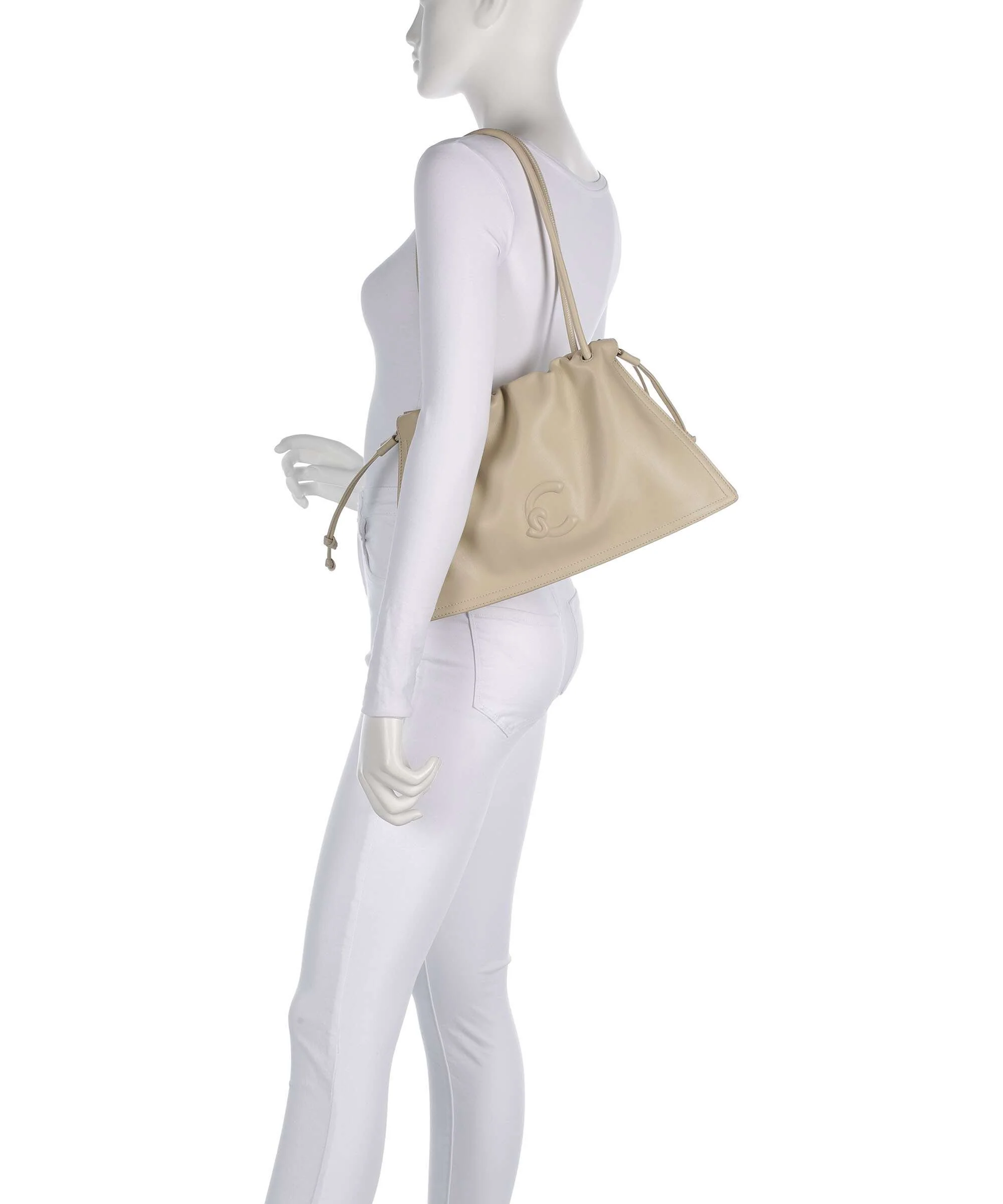 Coccinelle Dulse Bucket bag sandshell - Image 3