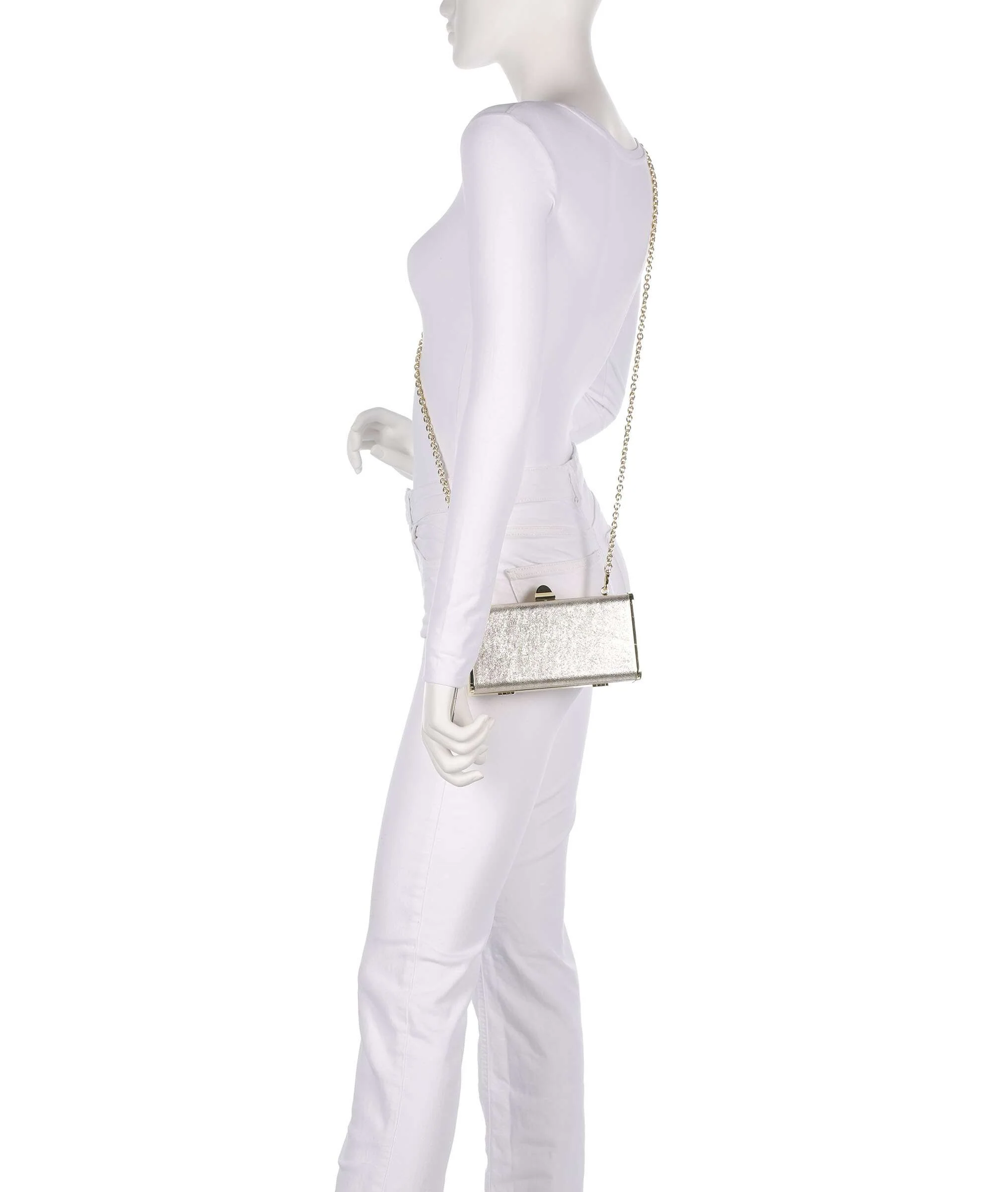 Coccinelle Eliv Crossbody bag pale gold - Image 4