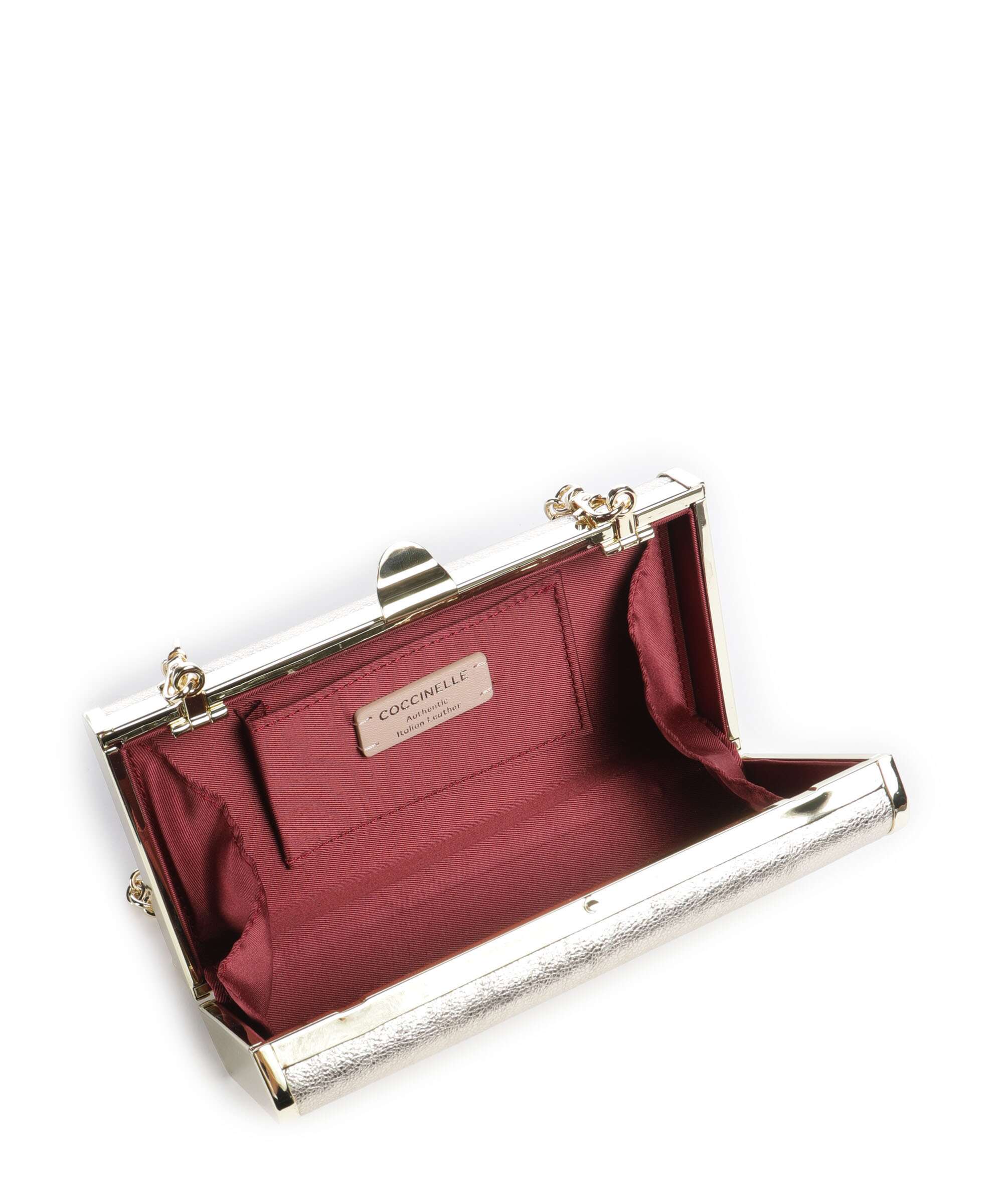 Coccinelle Eliv Crossbody bag pale gold - Image 7