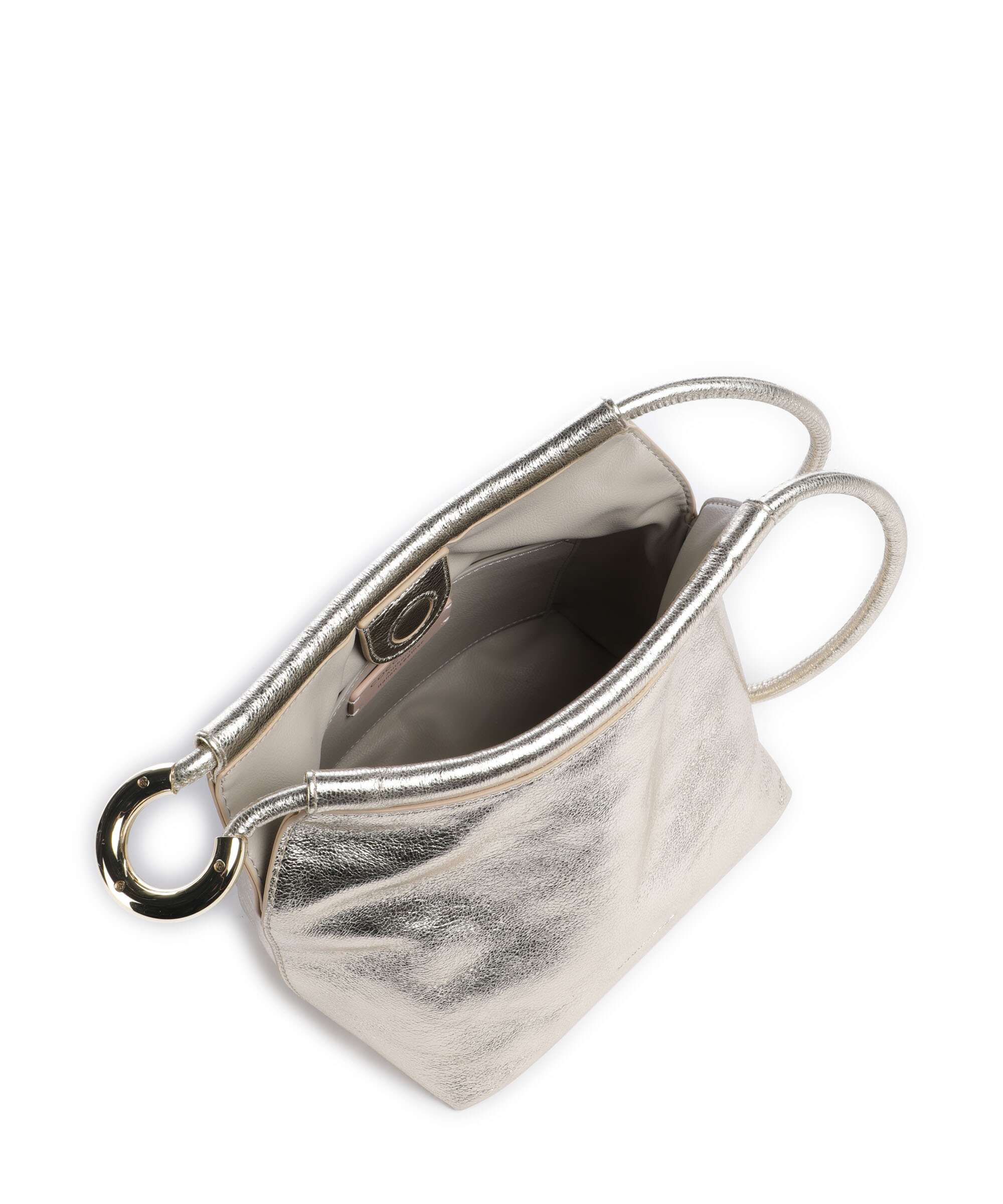 Coccinelle Finn Handbag pale gold - Image 5