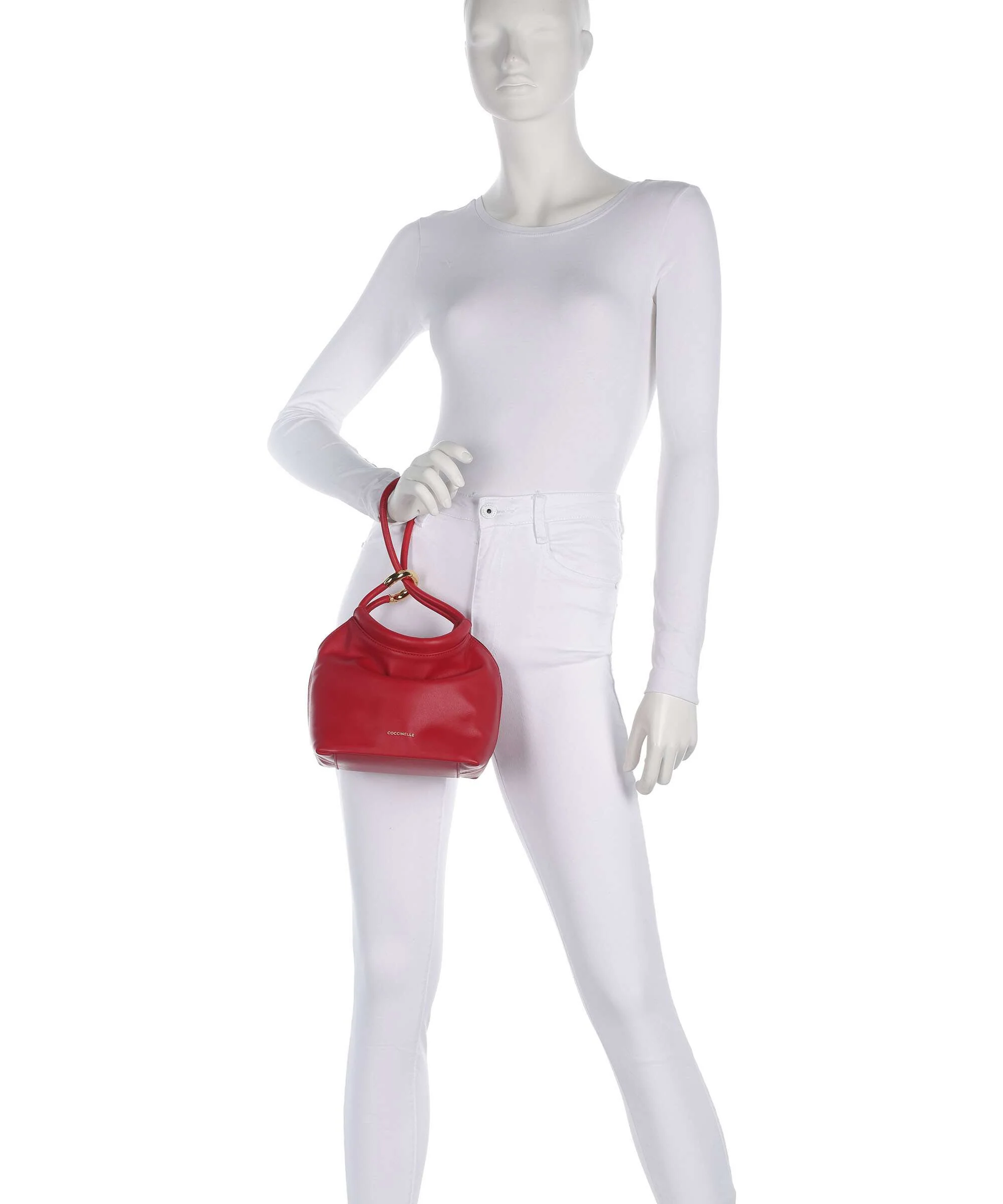 Coccinelle Finn Handbag scarlet - Image 3