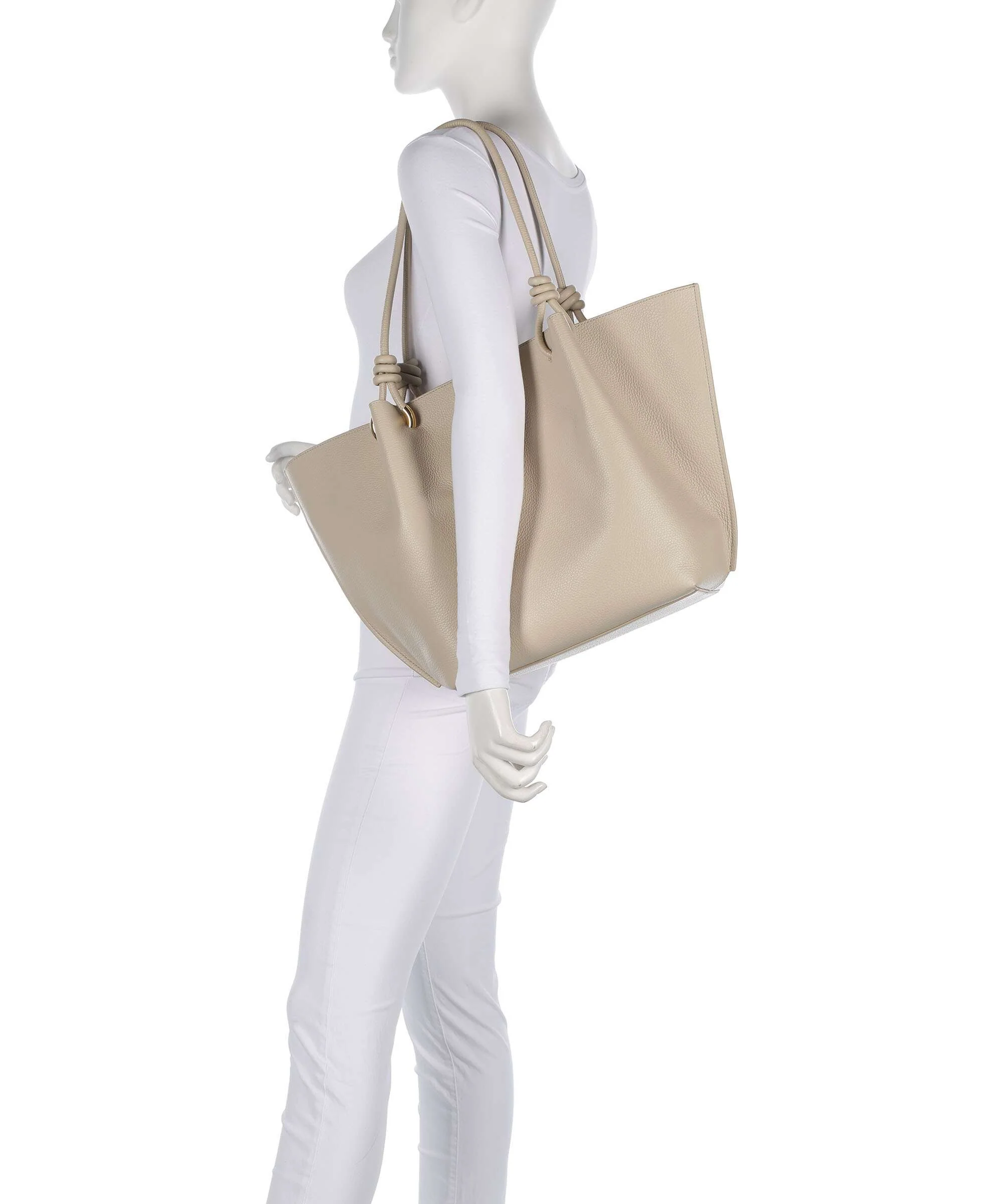 Coccinelle Finn Tote bag sandshell - Image 3