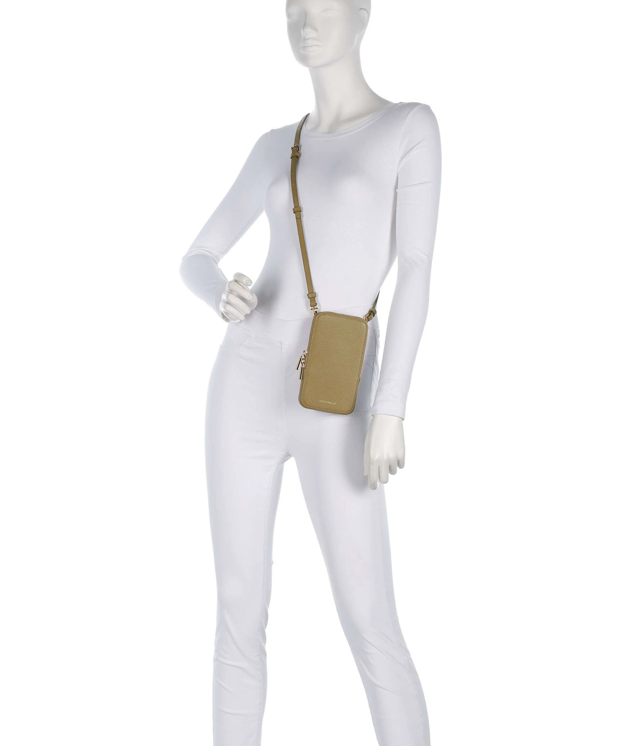 Coccinelle Flor Phone bag seagrass - Image 3