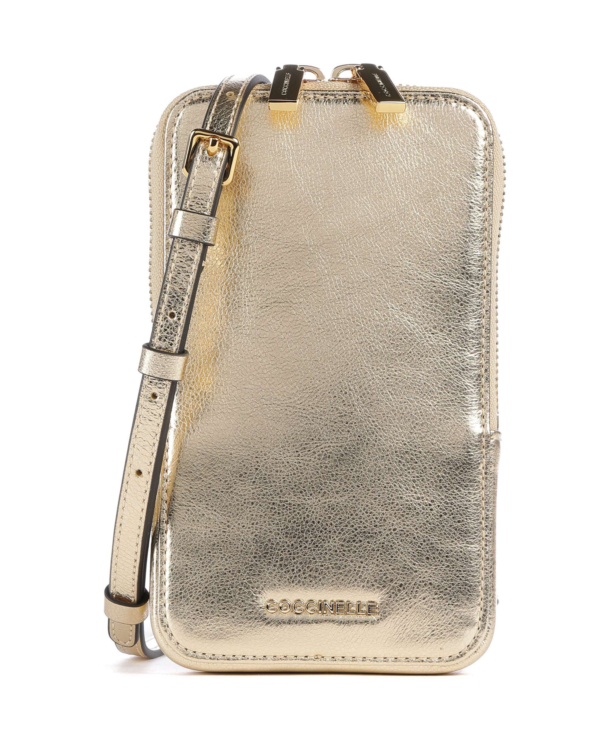 Coccinelle Flor Phone bag golden