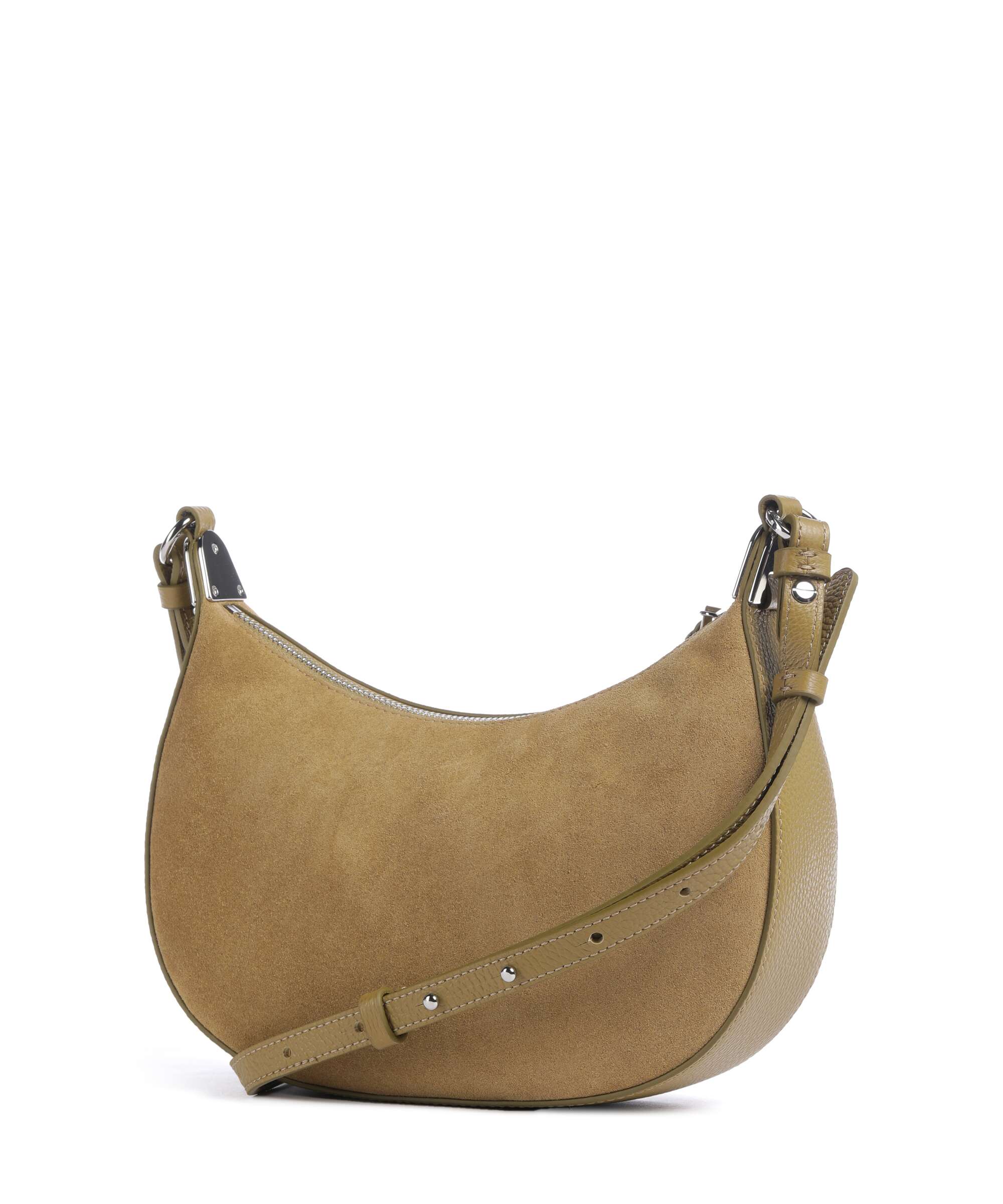 Coccinelle Fujiko Suede Crossbody bag seagrass - Image 2