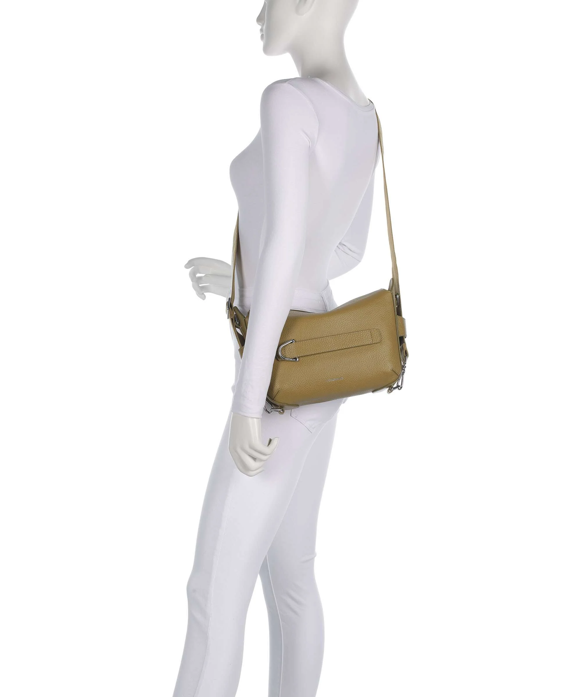 Coccinelle Gretel Ribbon Crossbody bag seagrass - Image 3