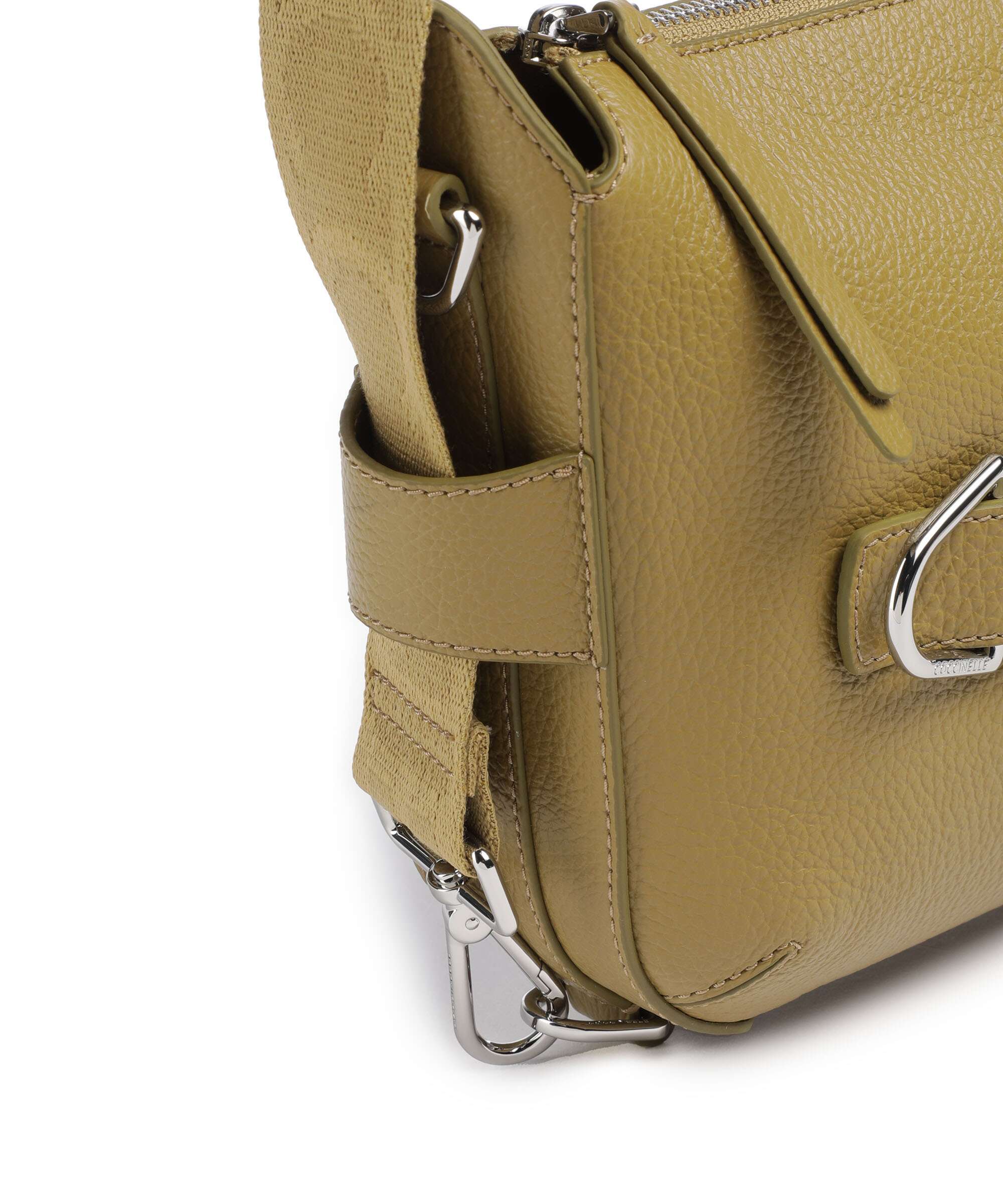 Coccinelle Gretel Ribbon Crossbody bag seagrass - Image 4