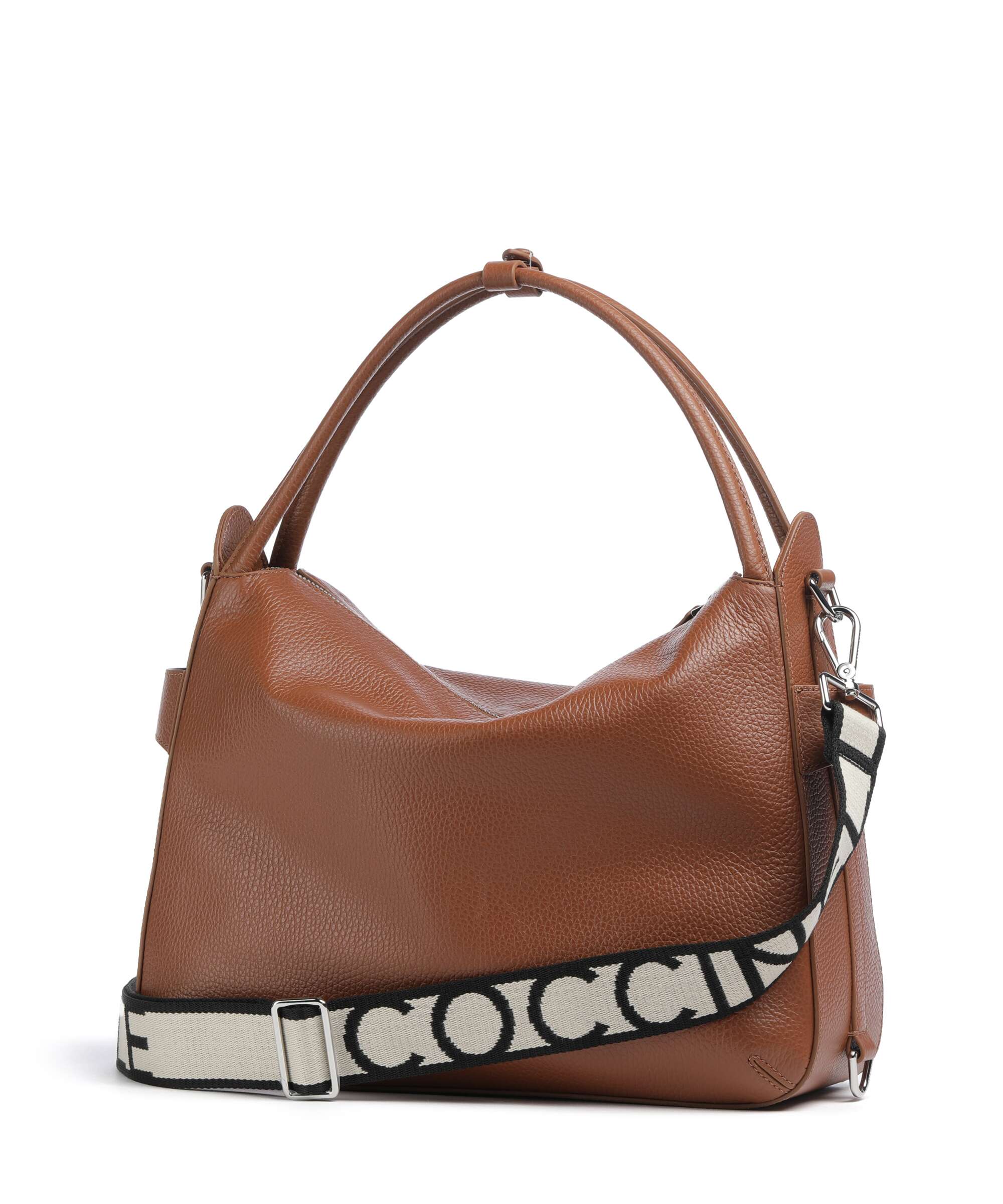 Coccinelle Gretel Ribbon Hobo bag cognac - Image 2