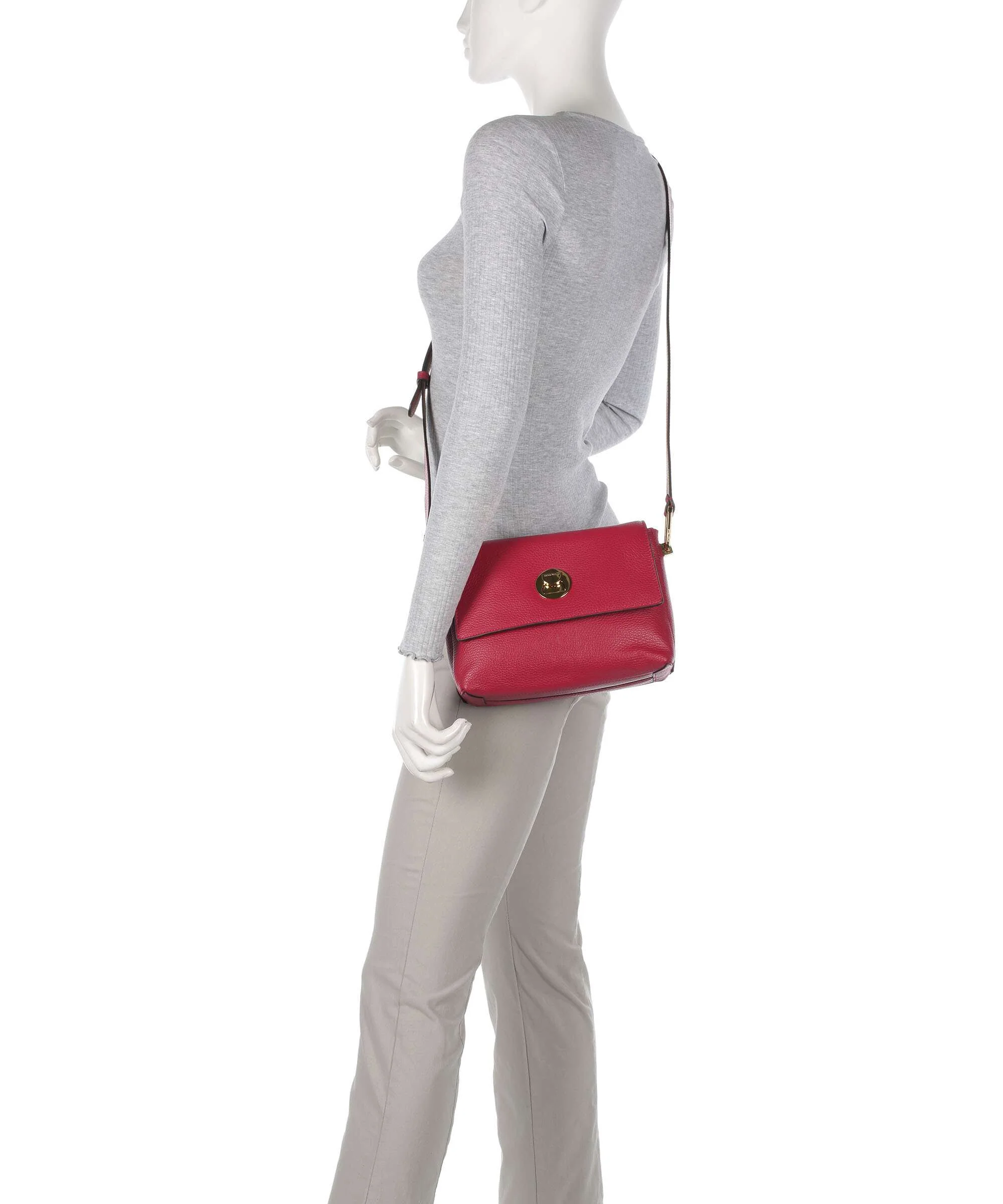 Coccinelle Liya Crossbody bag sangria/skin - Image 3