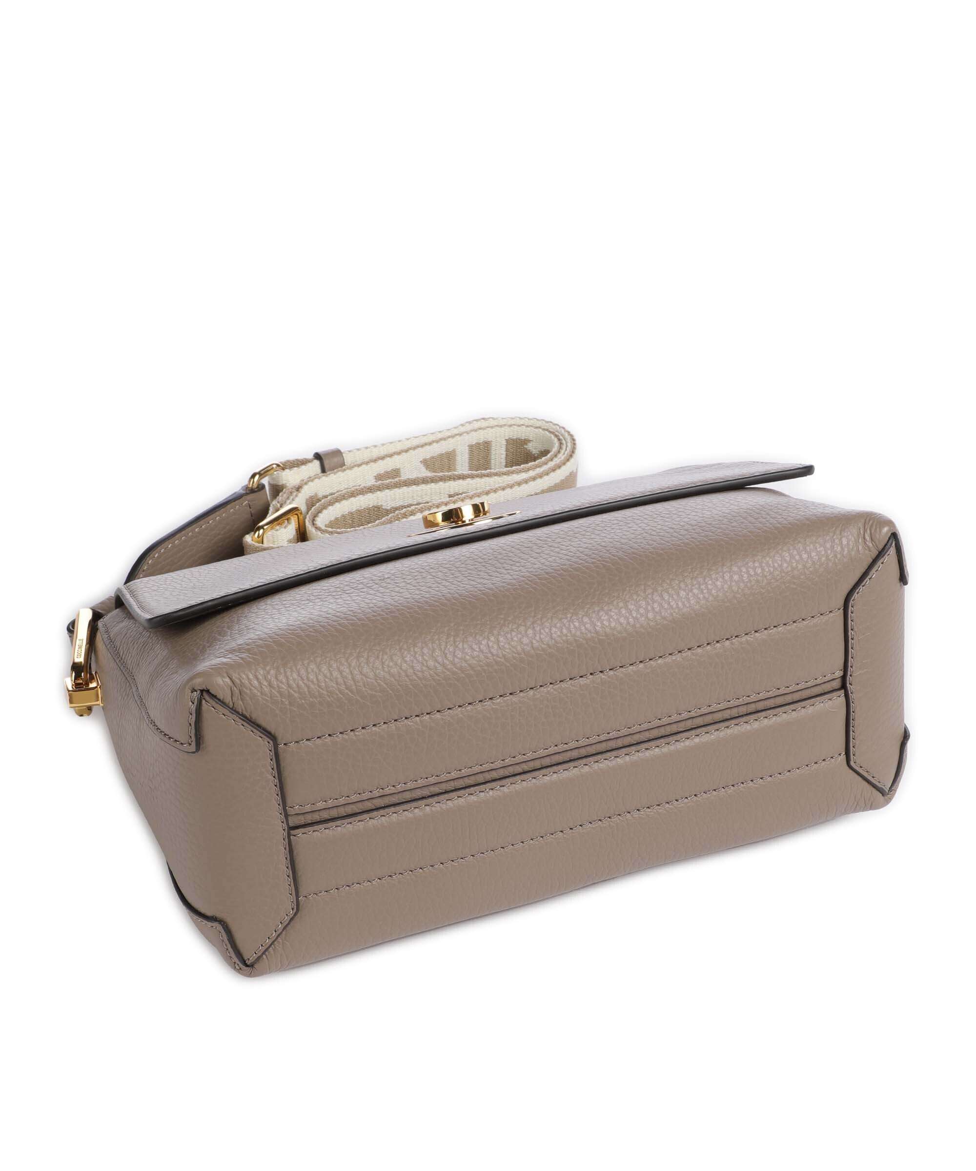 Coccinelle Liya Signature Crossbody bag warm taupe - Image 5