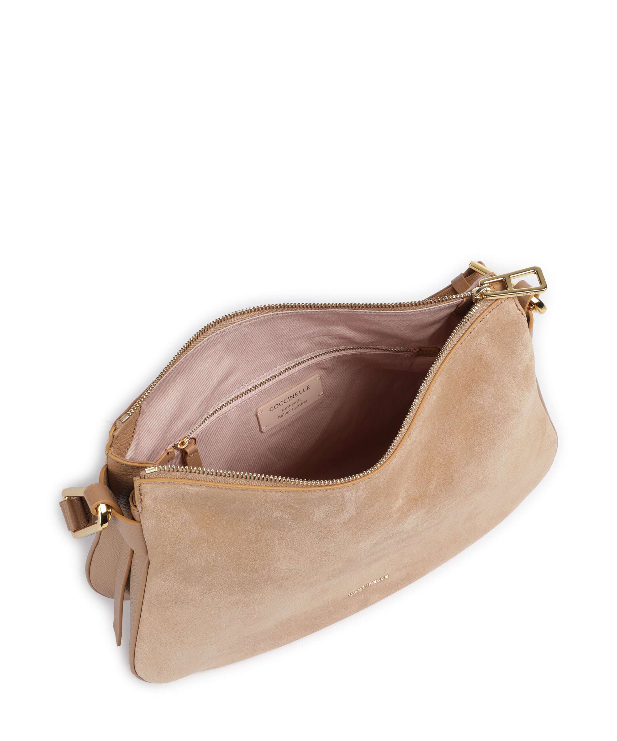 Coccinelle Magie Suede Hobo bag skin - Image 6