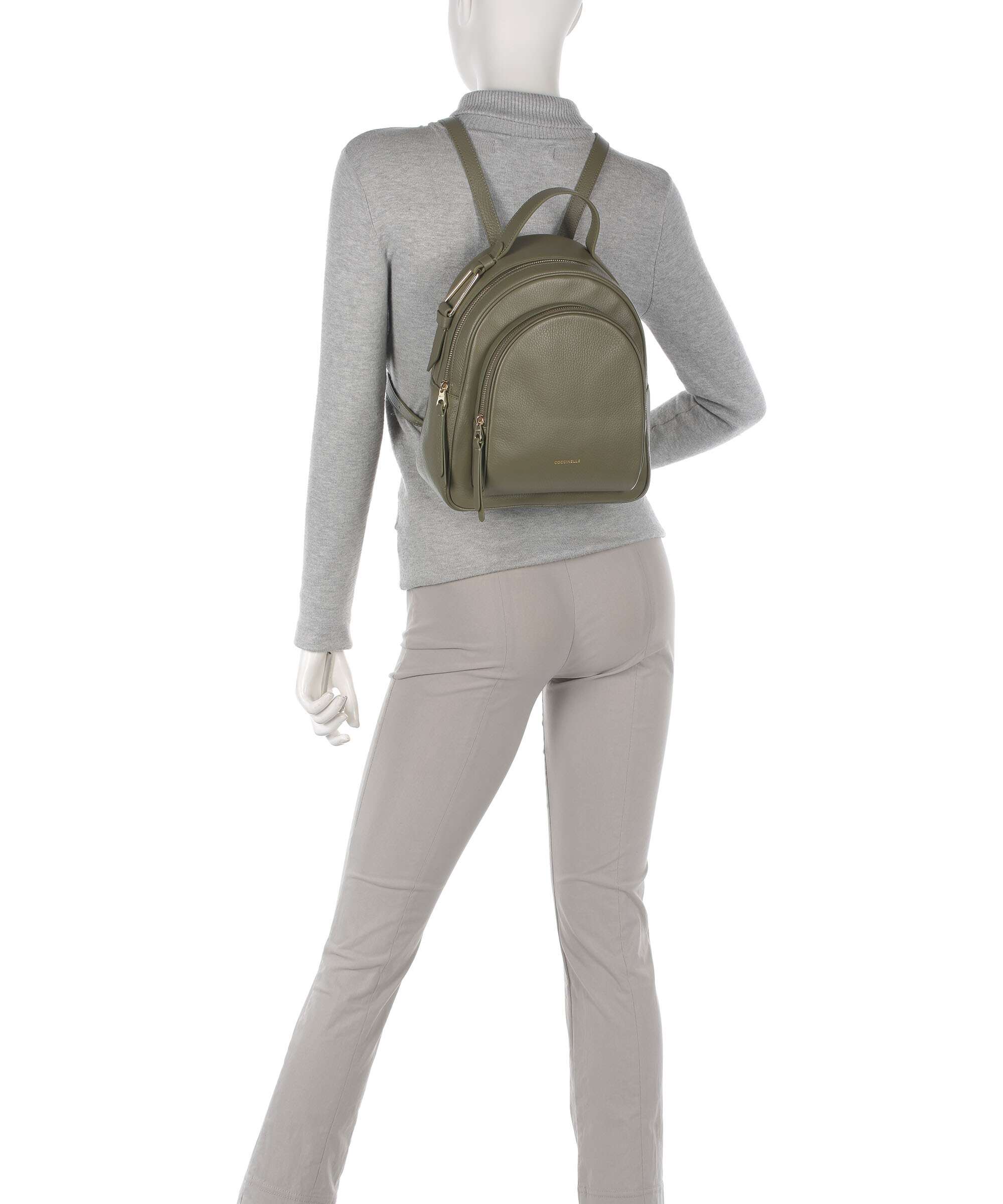Coccinelle Malory Backpack laurel green - Image 3