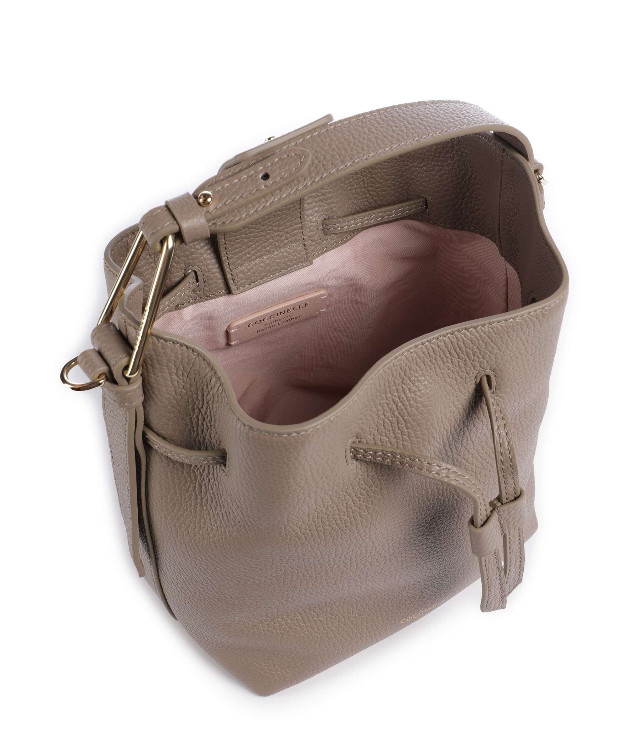Coccinelle Malory Bucket bag warm taupe - Image 7