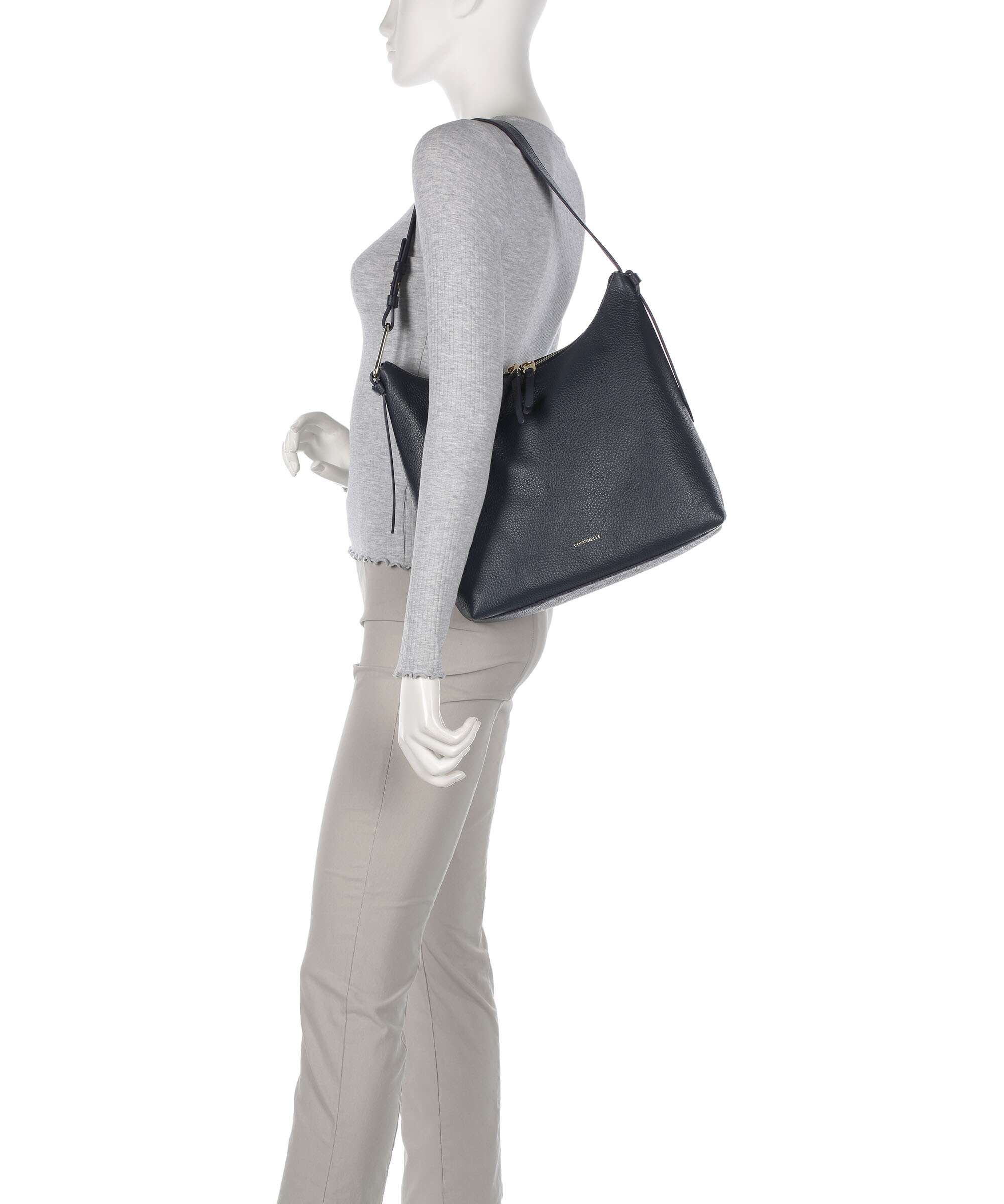 Coccinelle Malory Hobo bag midnight blue - Image 3