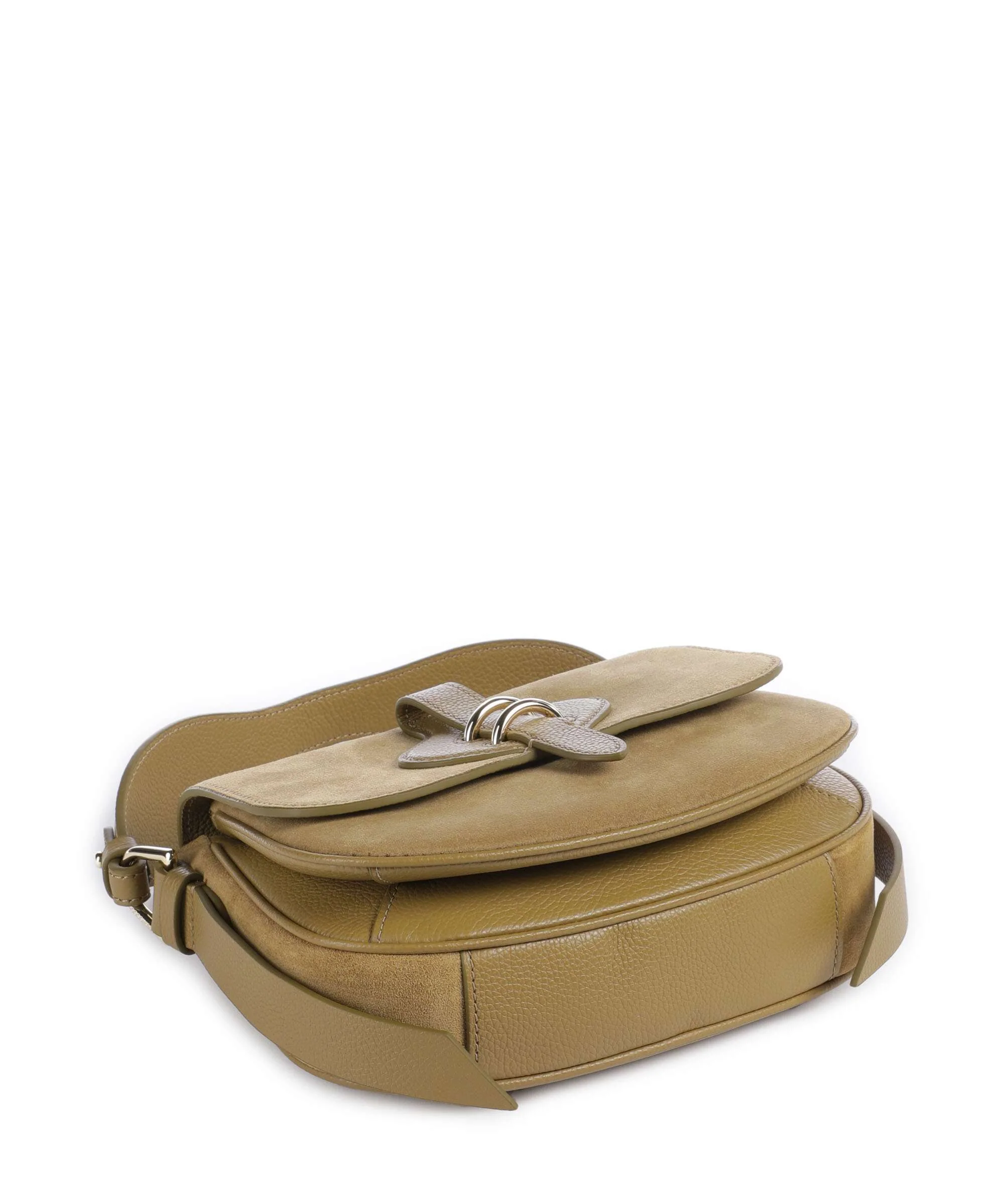 Coccinelle Mavery Suede Handbag seagrass - Image 3