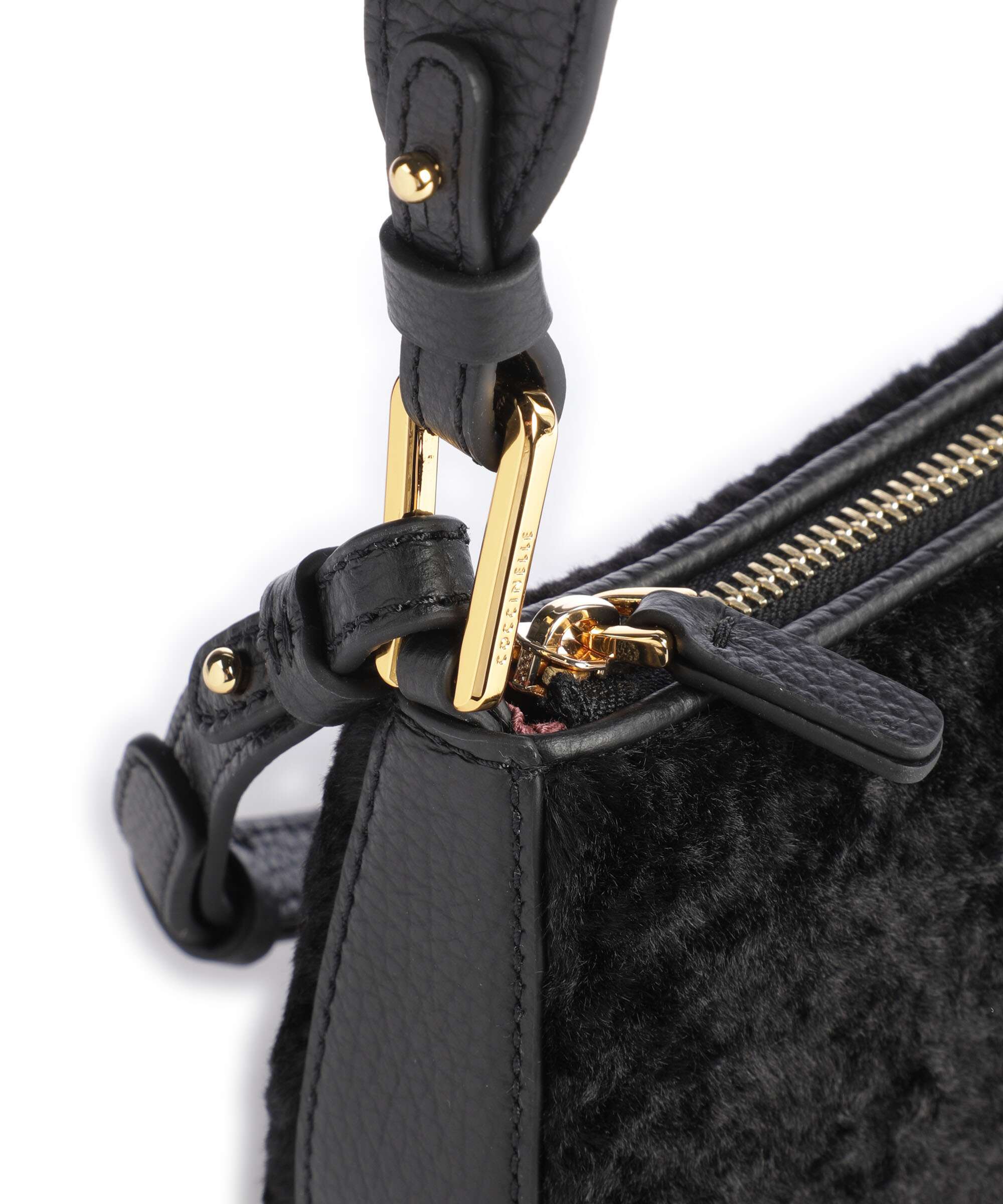 Coccinelle Merveille Astrakan Shoulder bag noir - Image 4
