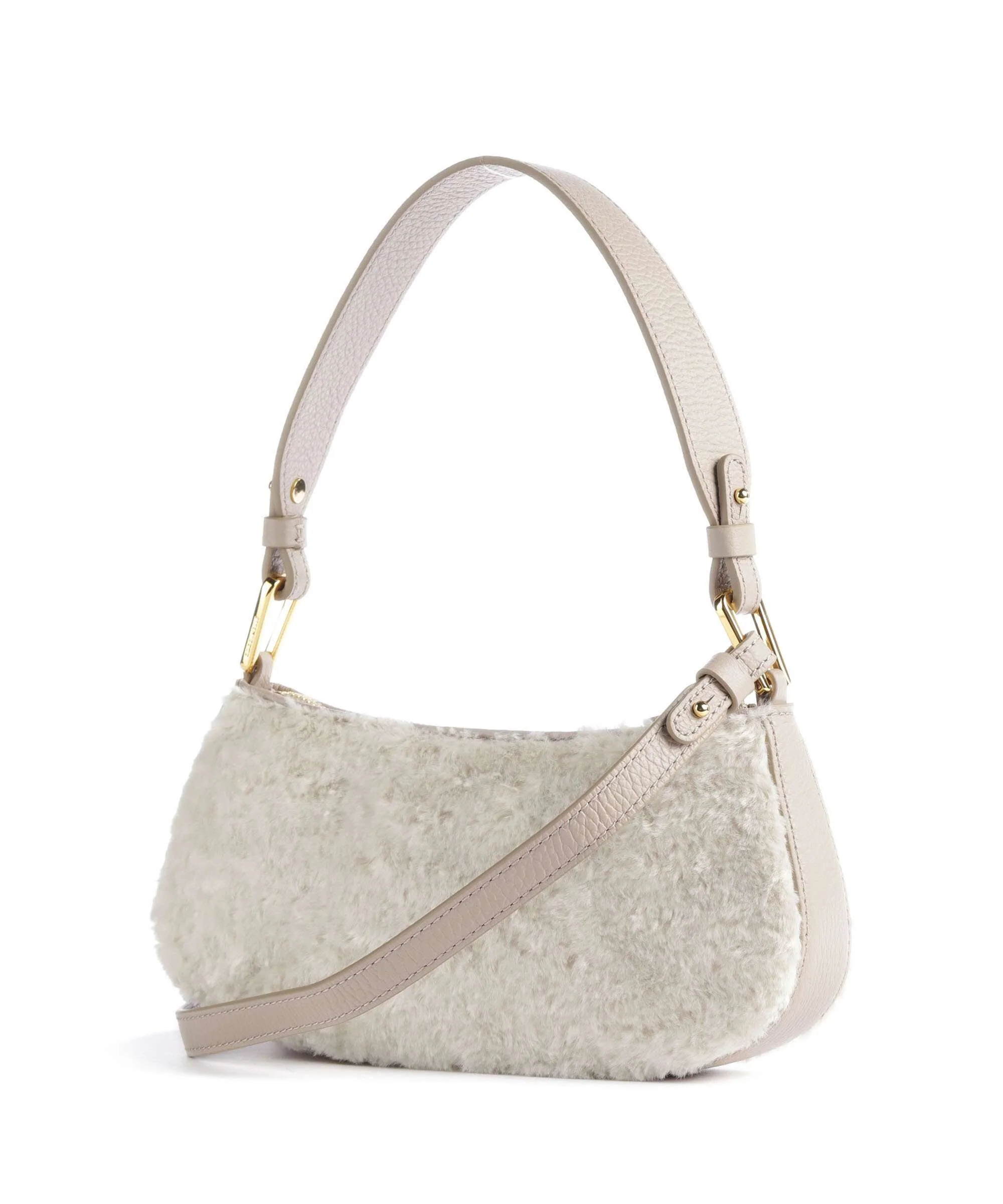 Coccinelle Merveille Astrakan Shoulder bag natural - Image 2