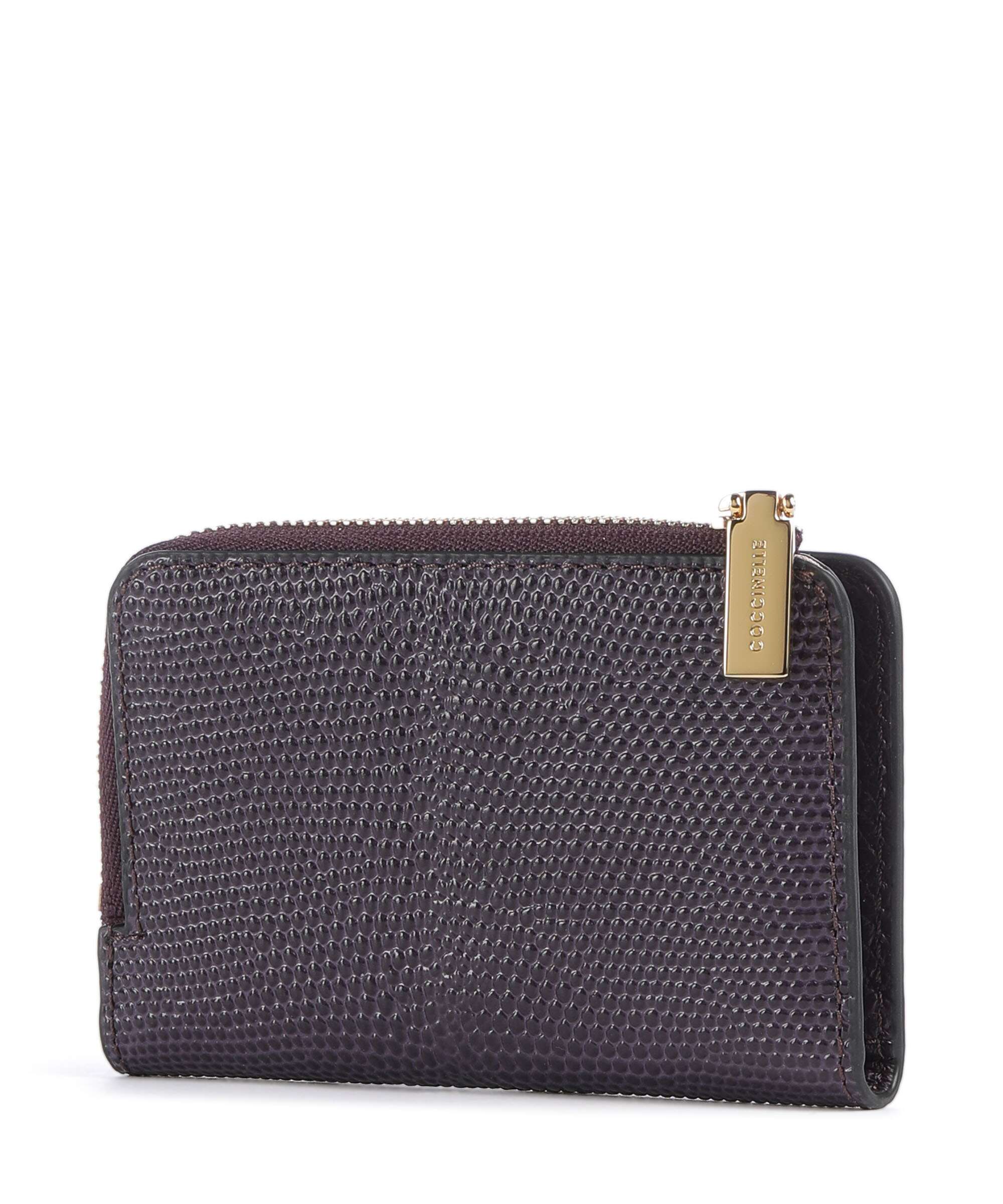Coccinelle Metallic Lizard Wallet prune - Image 3