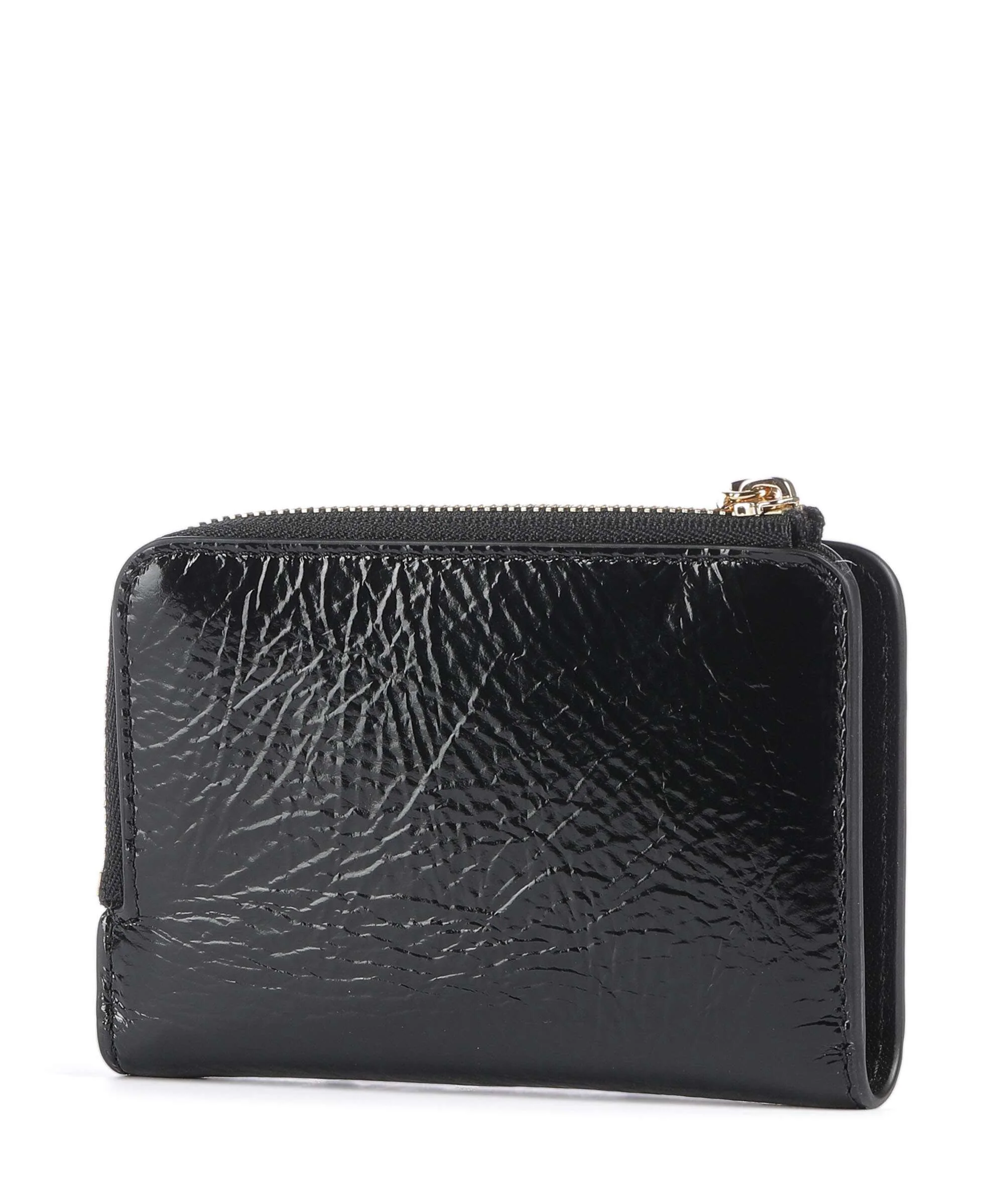 Coccinelle Metallic Shiny Wrinkled Wallet noir - Image 3