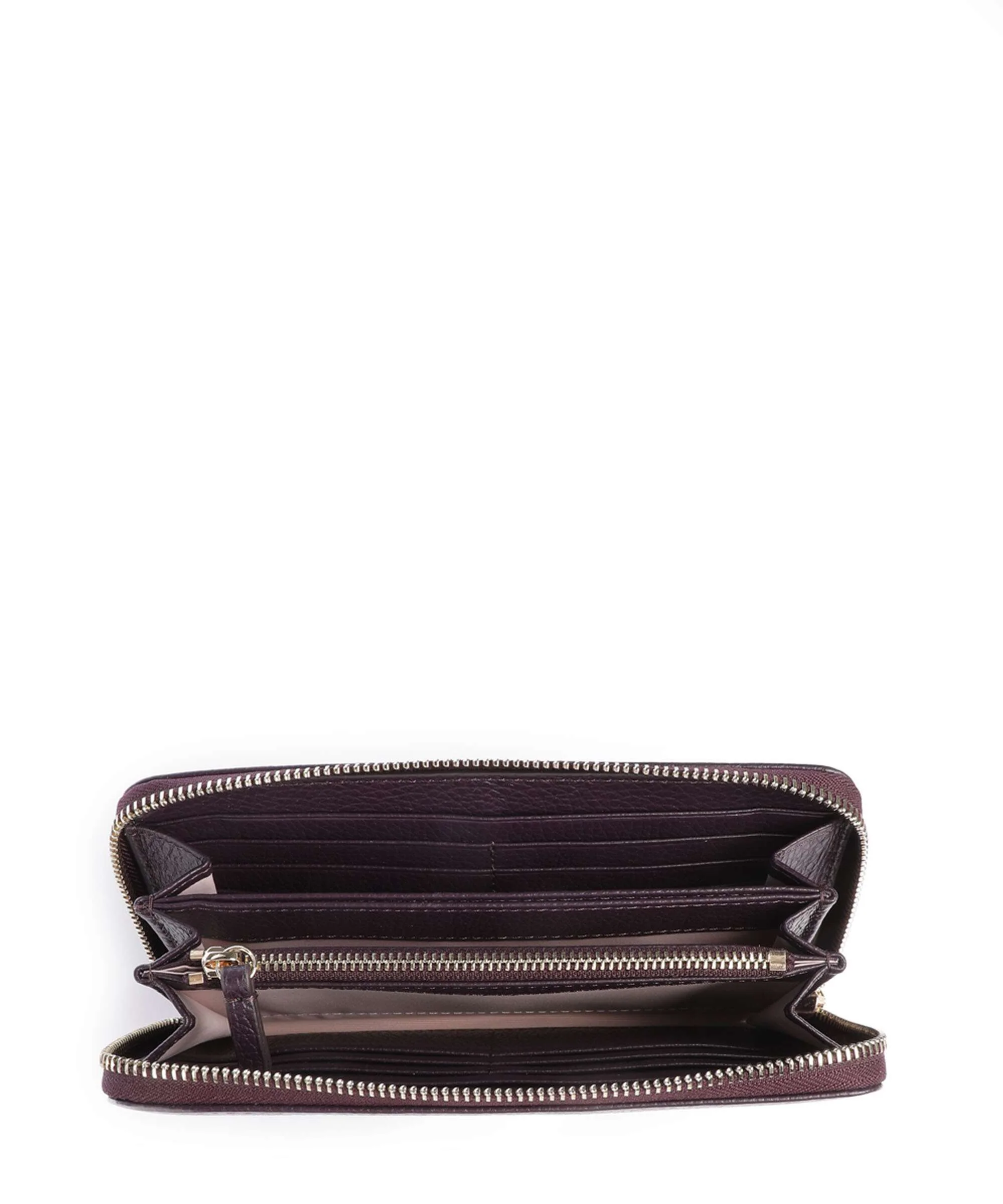 Coccinelle Metallic Soft Wallet prune - Image 2