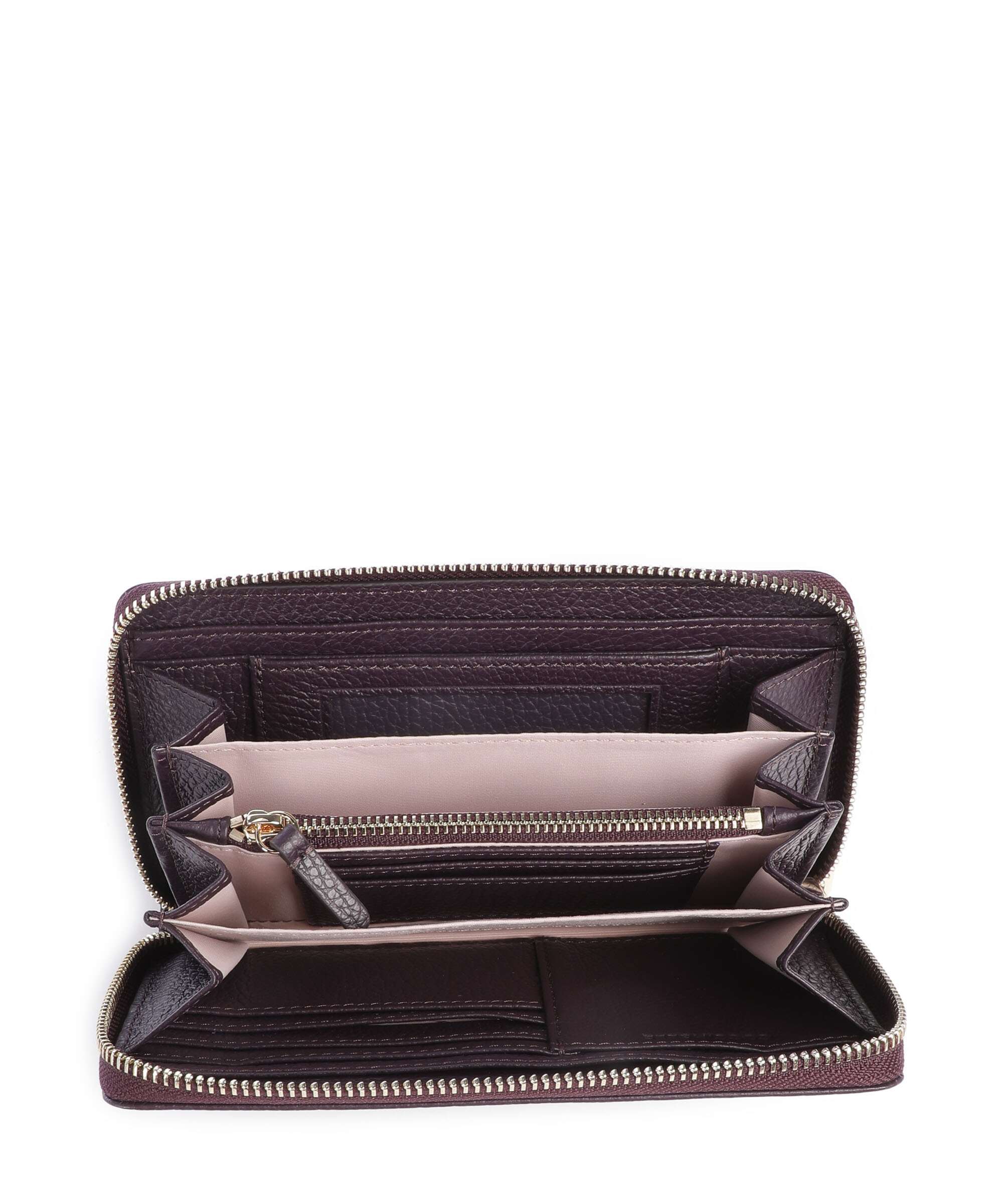 Coccinelle Metallic Soft Wallet prune - Image 2