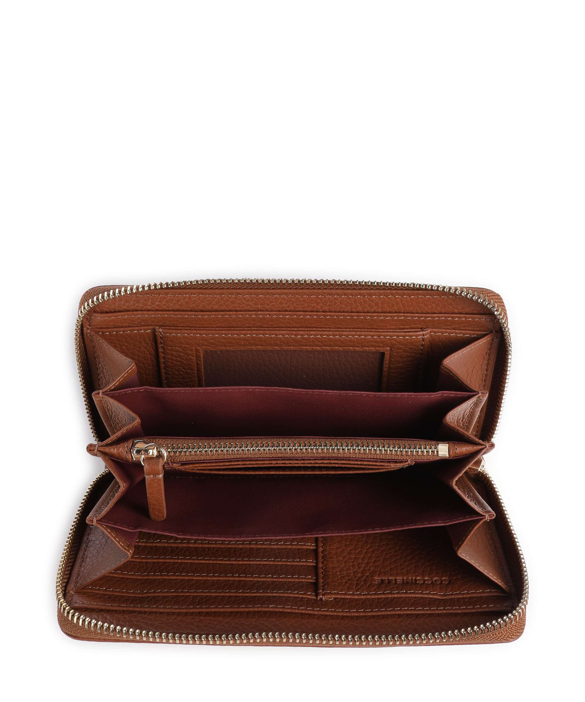 Coccinelle Metallic Soft Wallet cognac - Image 2